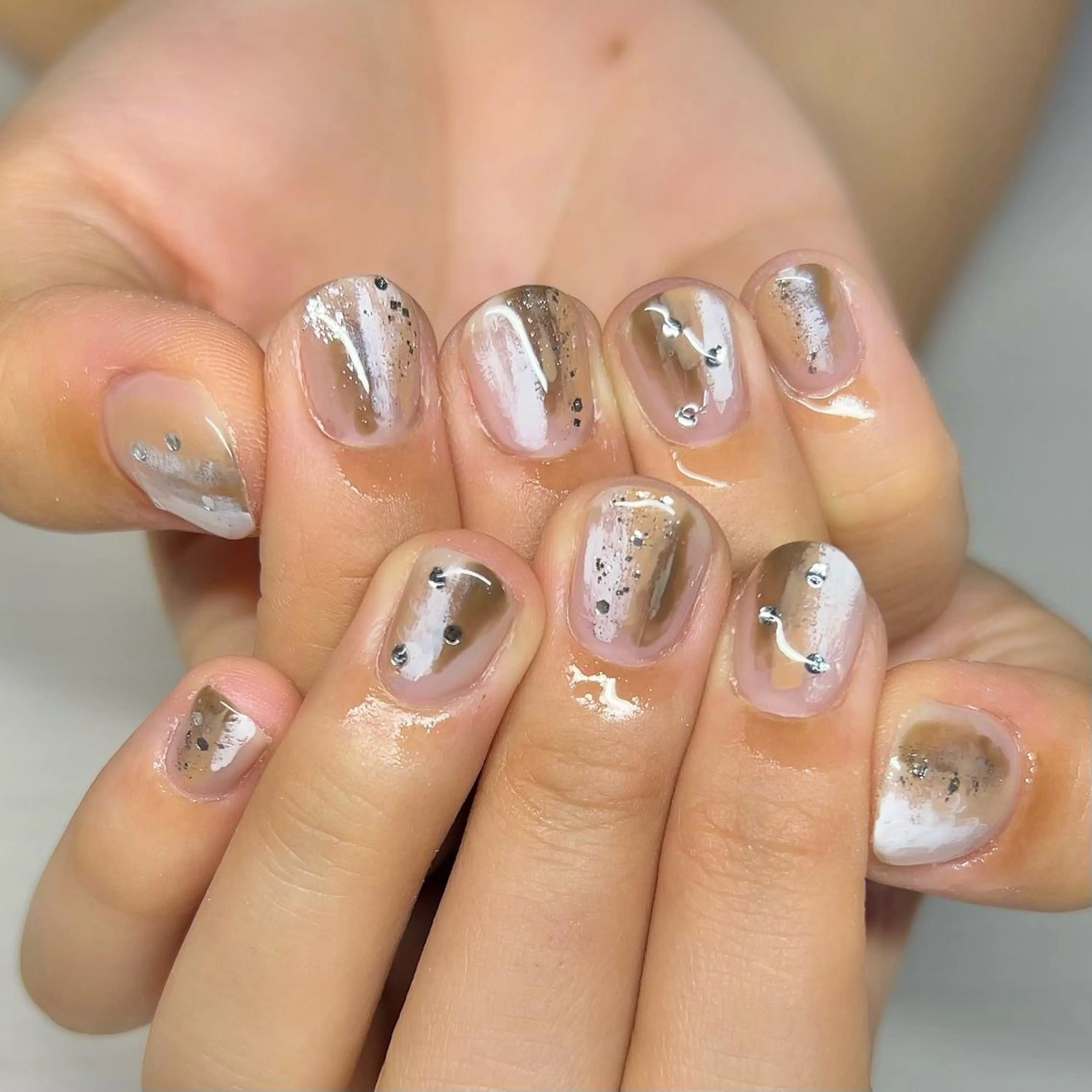 ネイル ハンドネイル 【Yappy🌈】 💖P-tanaのネイルデザイン