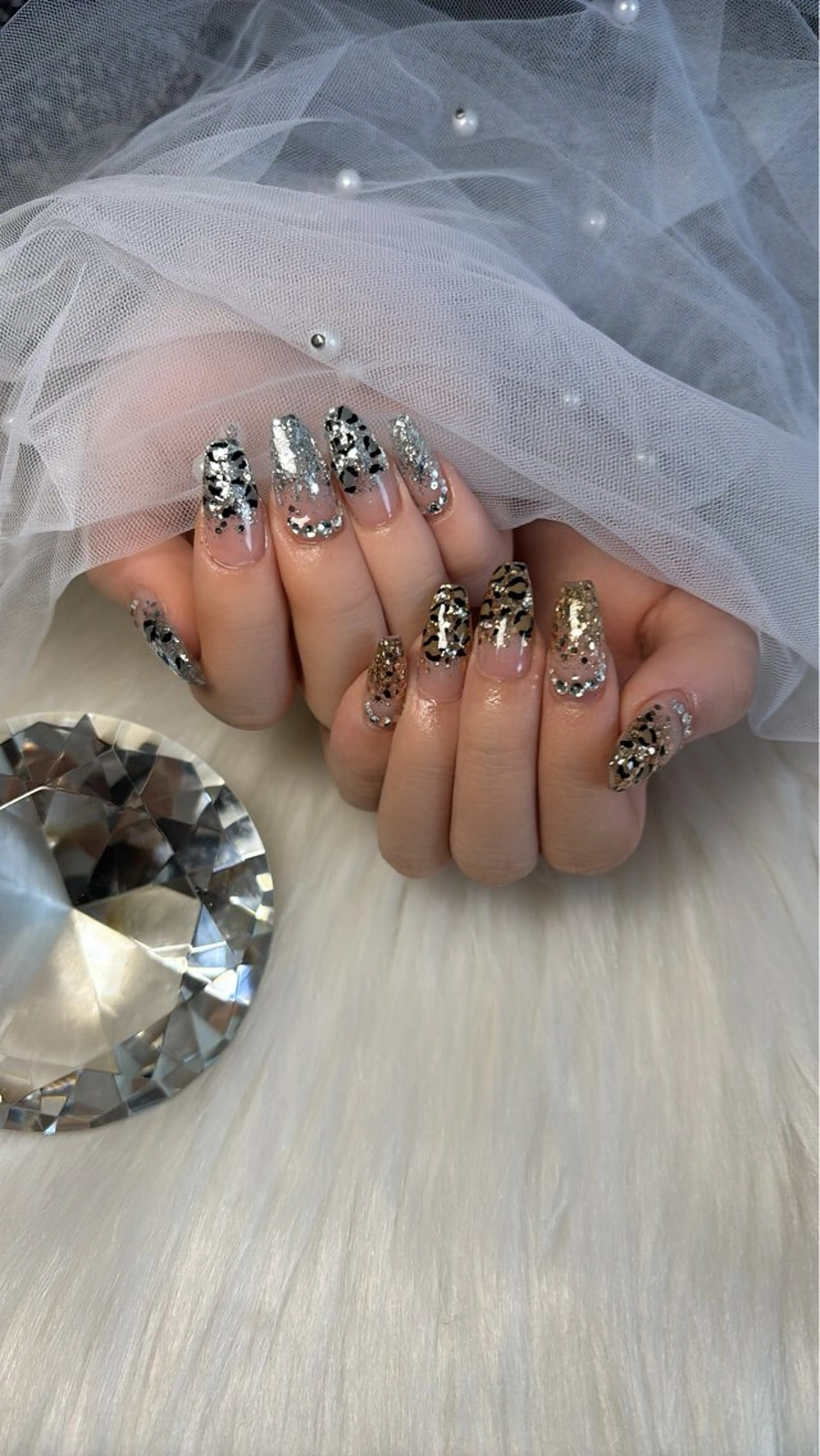 ネイル 長さ出し ネイルチップ ハンドネイル salon de belnetta所属・kayo 💅のネイルデザイン