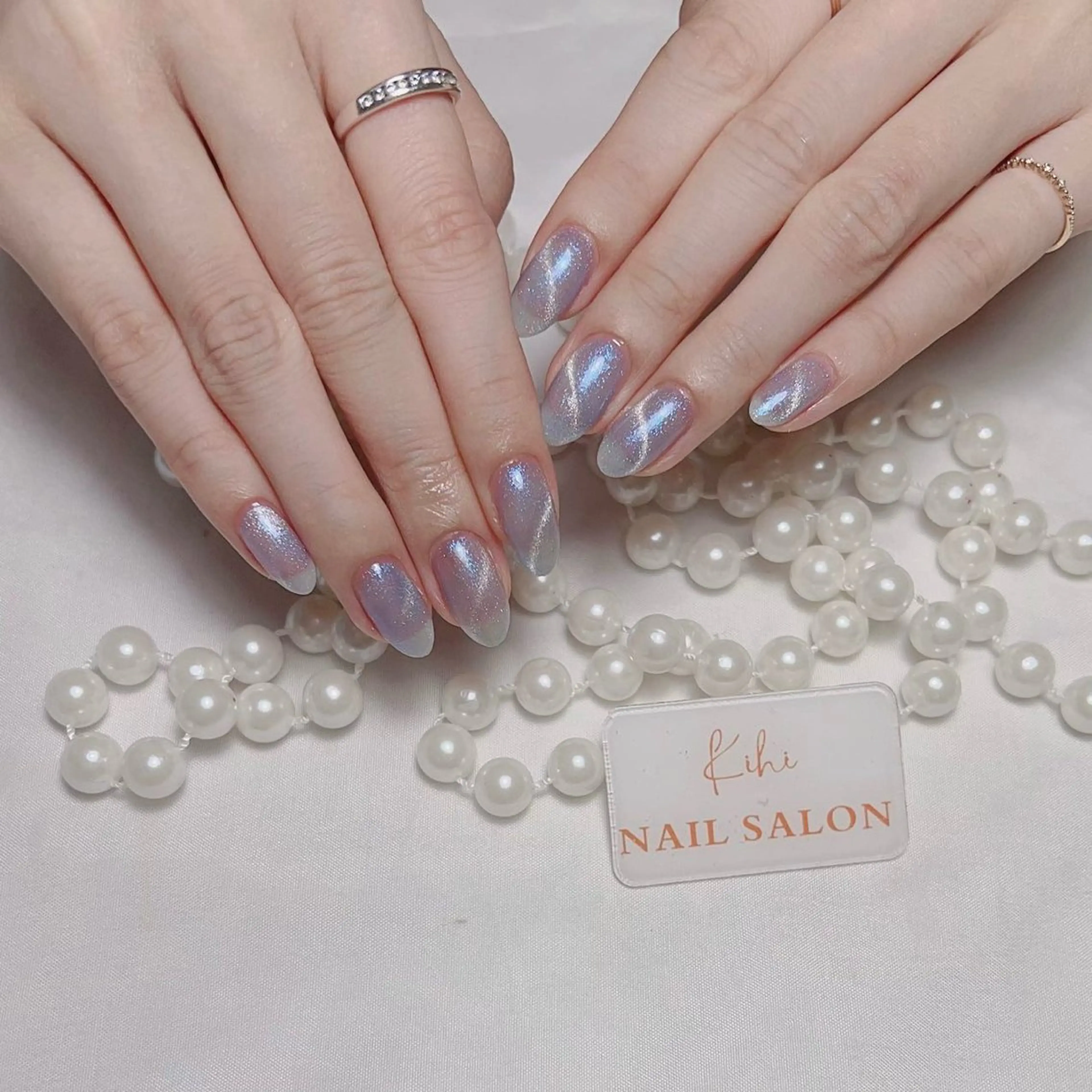 ネイル アートネイル フレンチネイル ジェルネイル グラデーション 韓国ネイル ハンドネイル 💕鈴木ユリ パラジェル/オフ無料のネイルデザイン