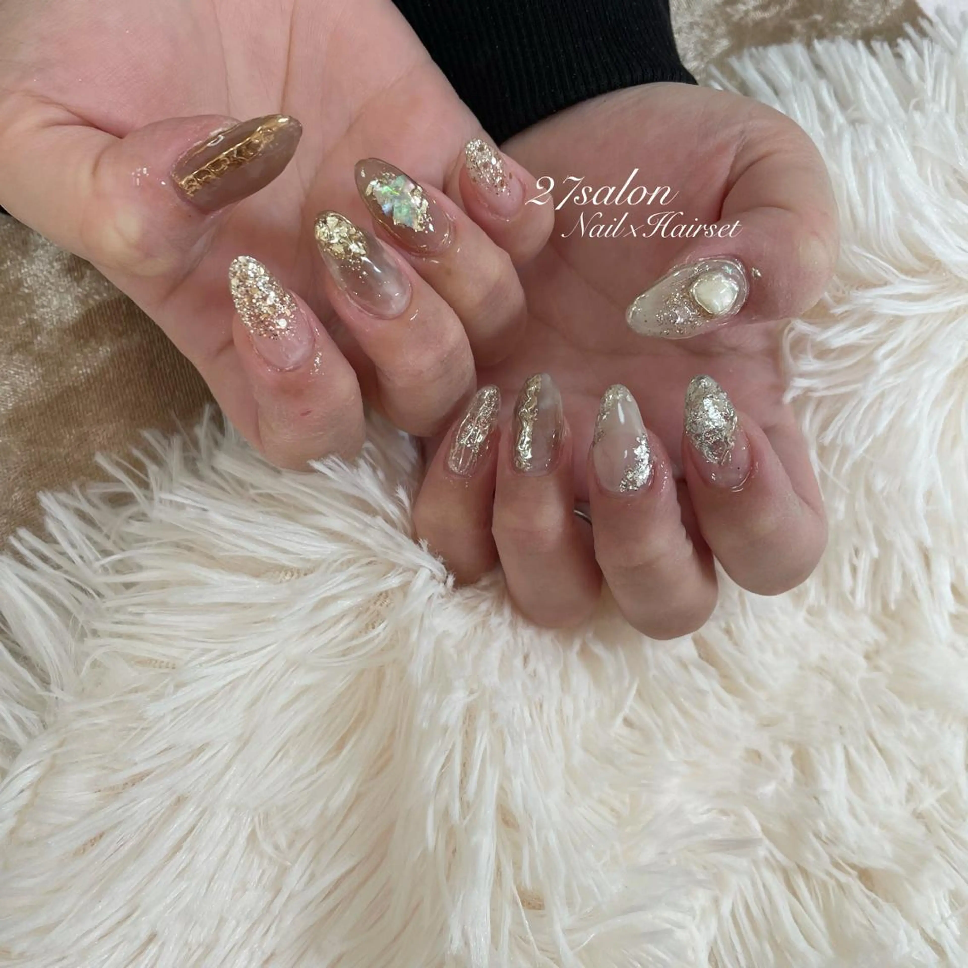 ネイル ニュアンスネイル 27salon yuinaのネイルデザイン