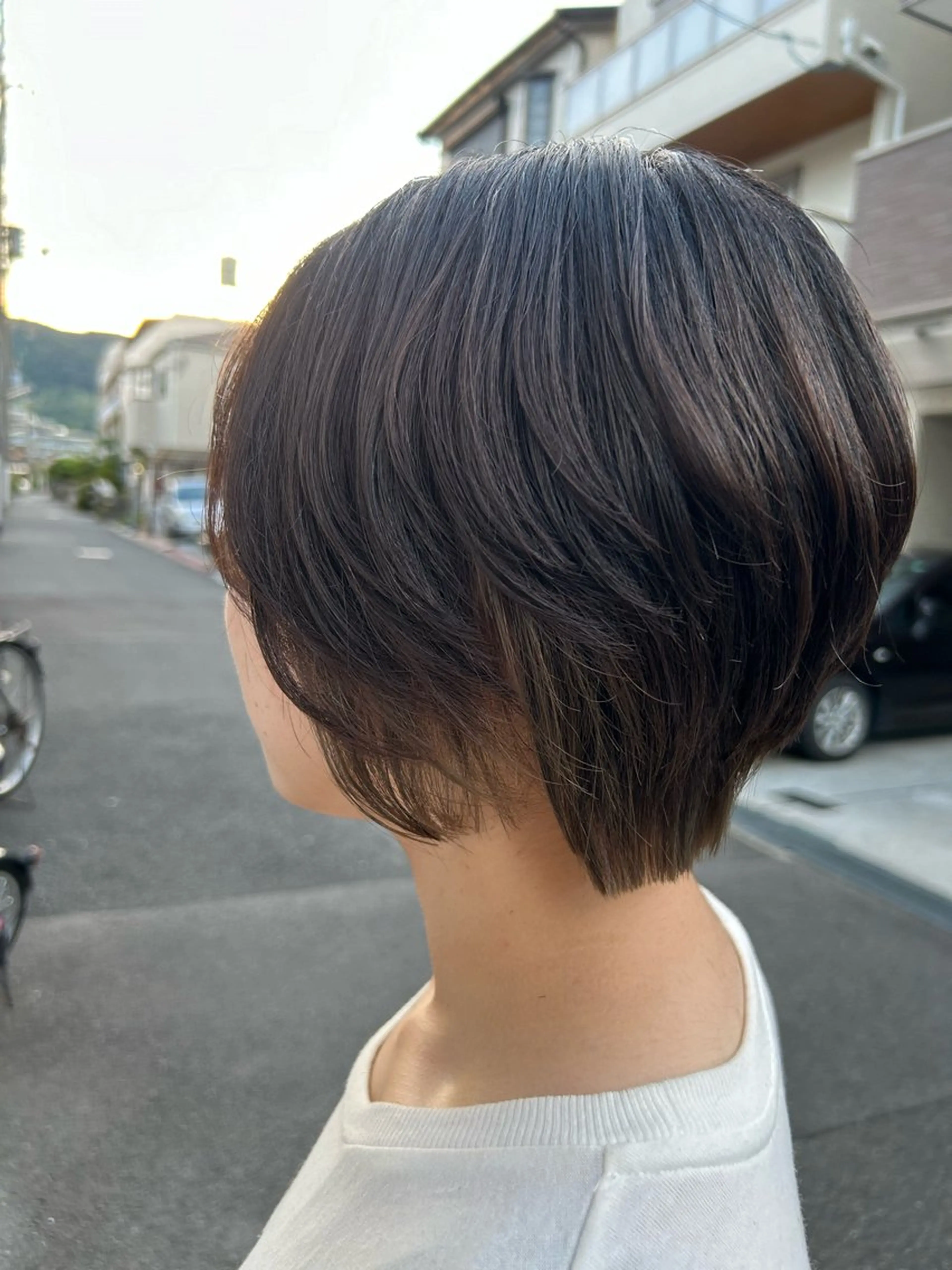 ショート 谷 未来美のヘアスタイル