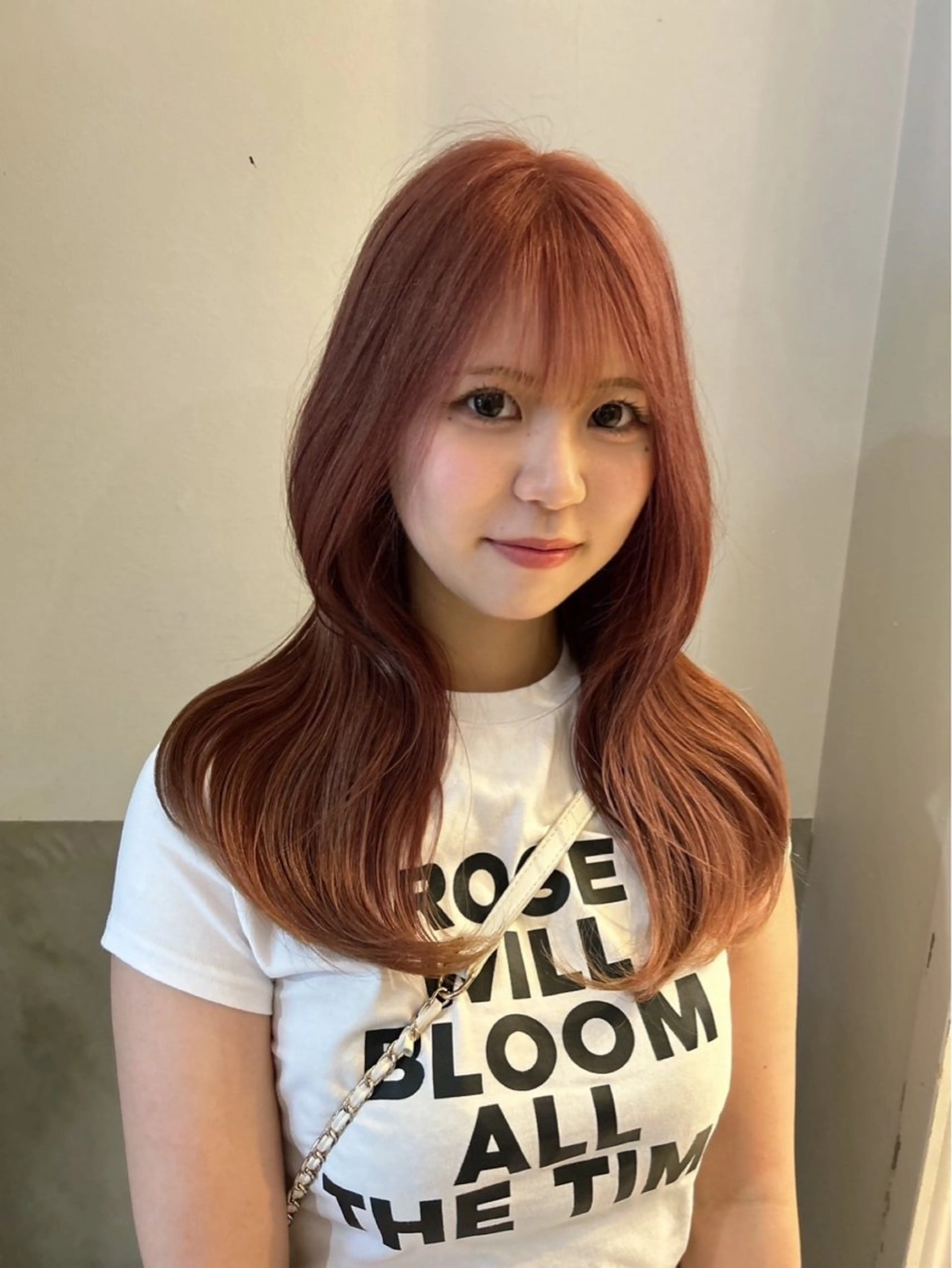 ロング カラー ベージュカラー ピンクカラー ピンクベージュ ロング 【 pia 】 とものヘアスタイル