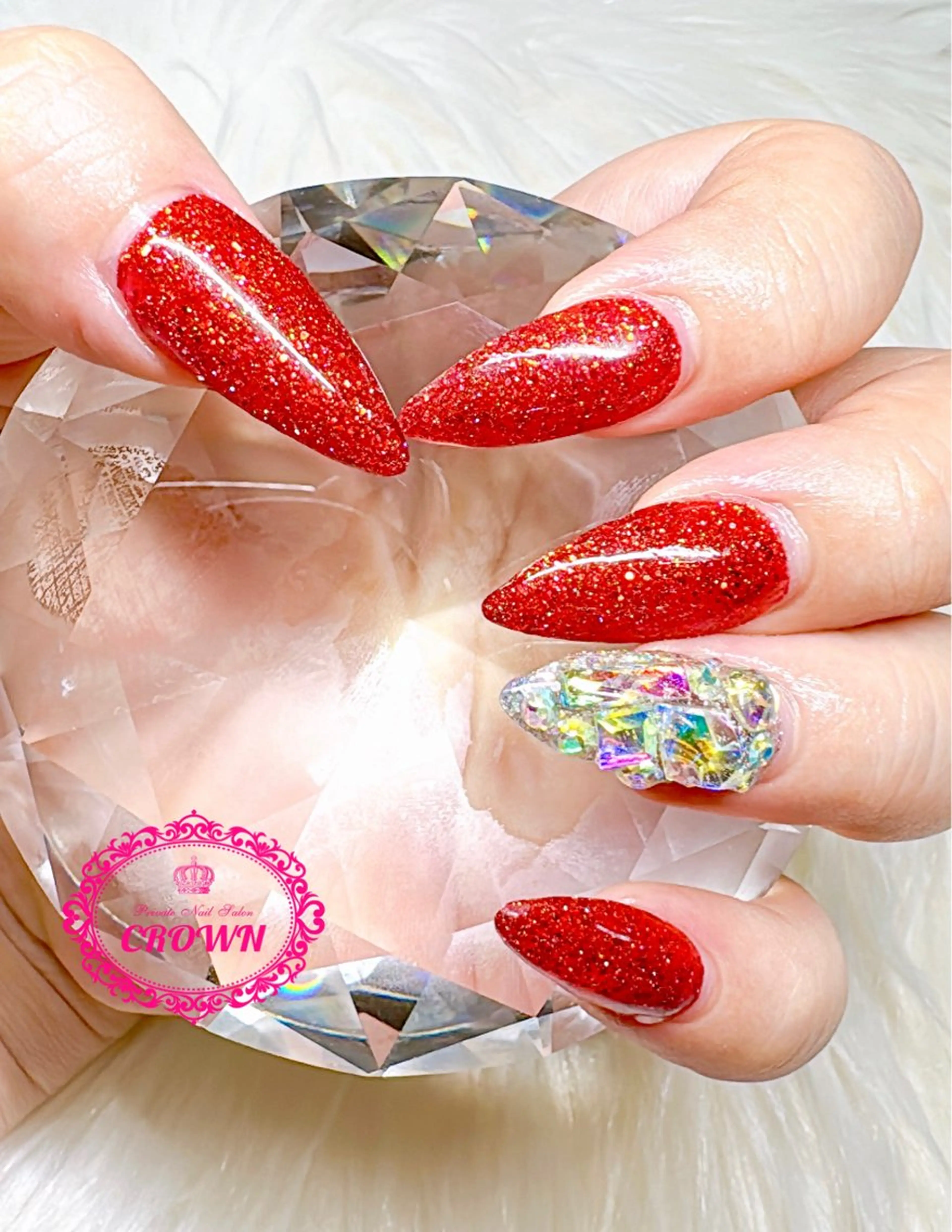 ネイル CROWN プライベートサロンのネイルデザイン