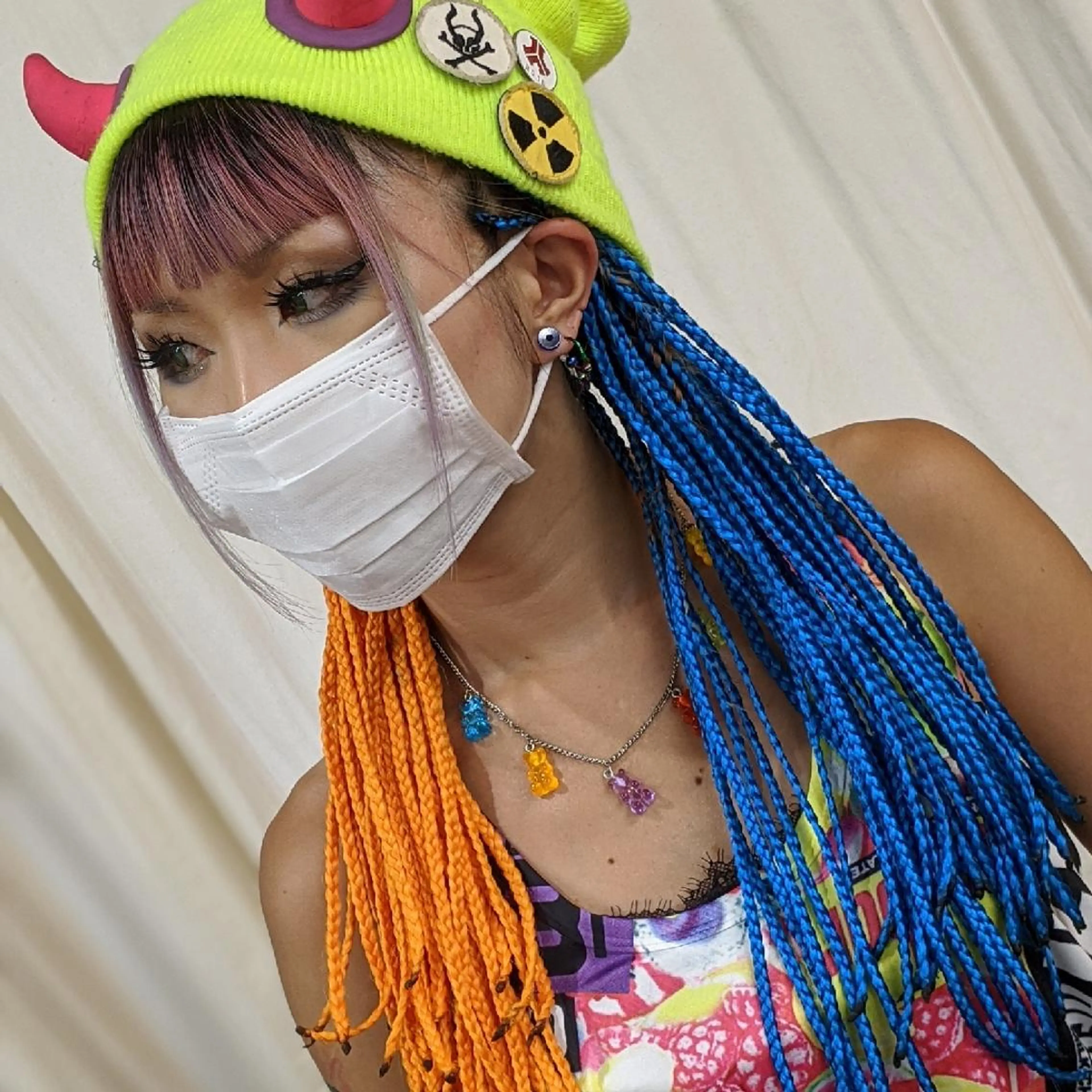 ロング ヘアアレンジ エクステ scamp ★のヘアスタイル