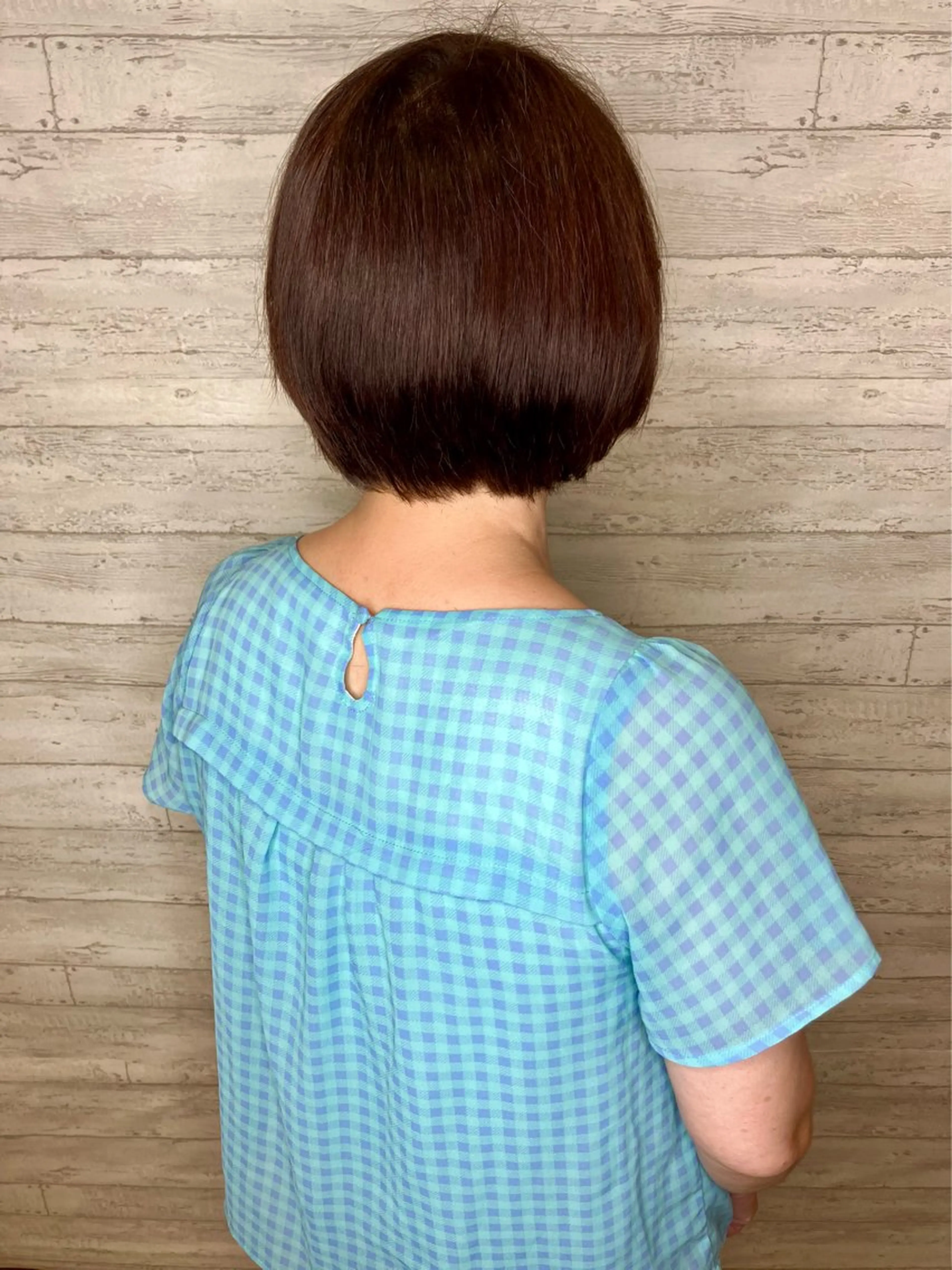 ショート カラー ブラウンカラー オレンジ オレンジブラウン 小池 穂果/ 府中のヘアスタイル