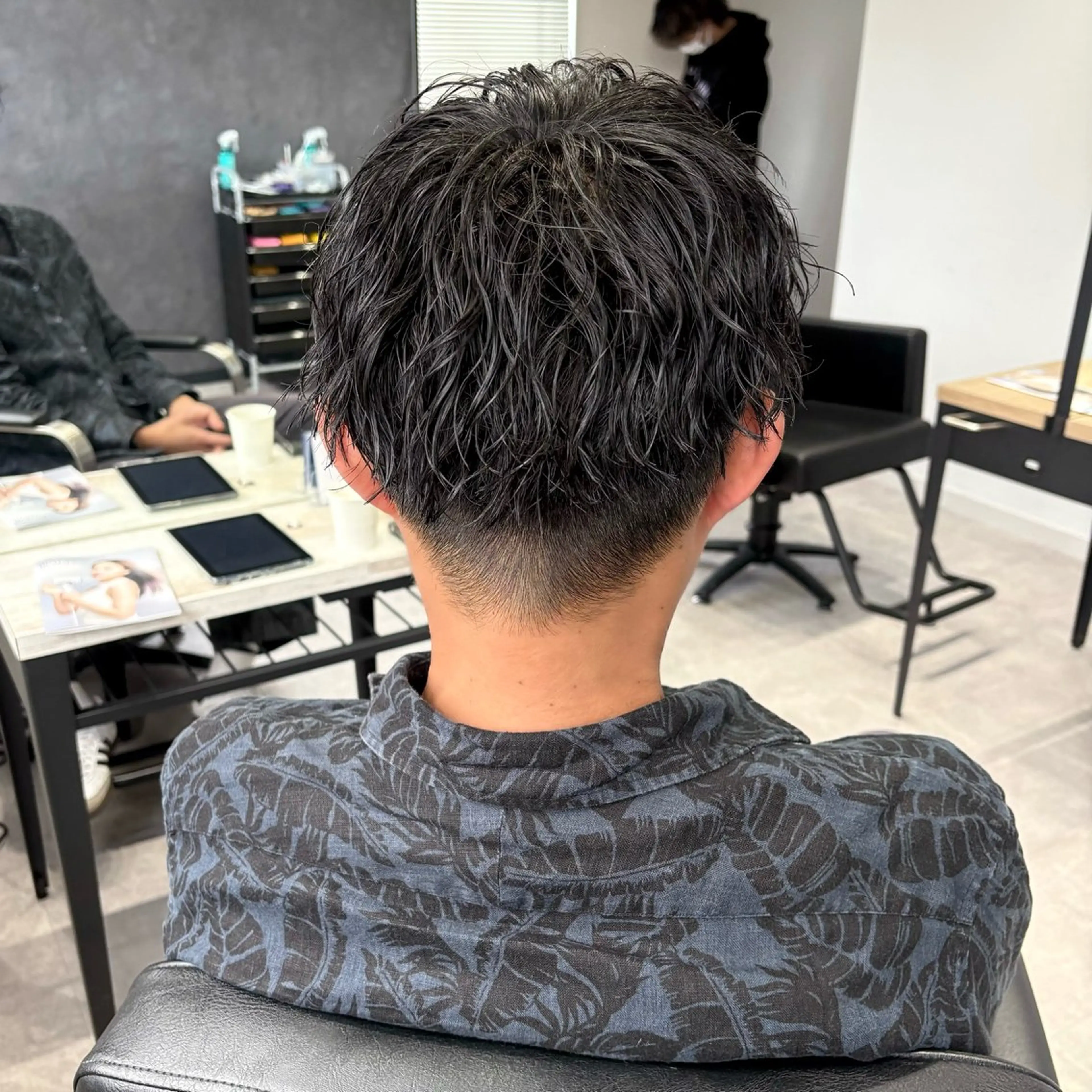 パーマ メンズ カット パーマ 浜松/メンズサロン/ Yuna🐈‍⬛🫧のヘアスタイル