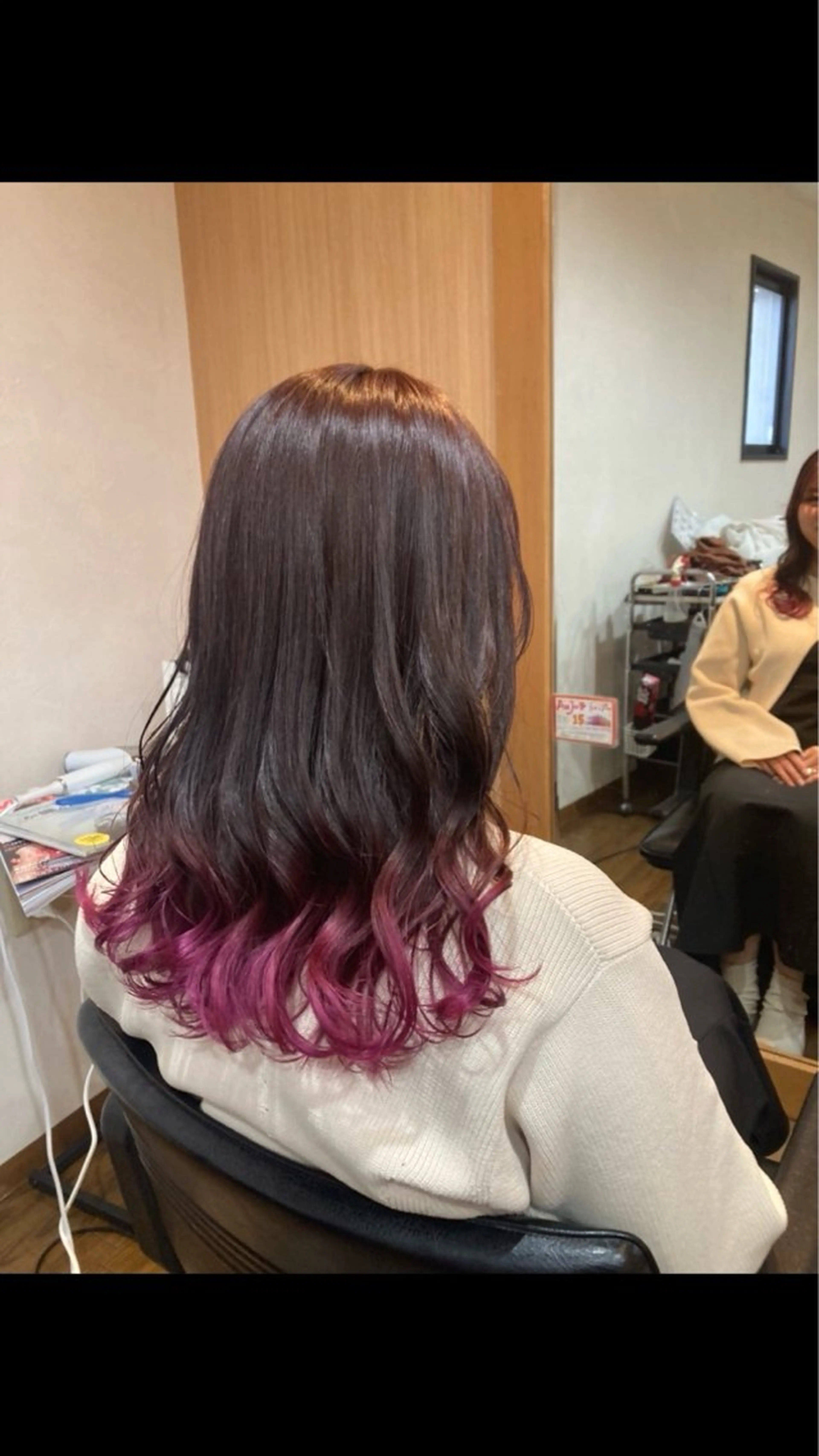 ロング MOLLASALON 浅香山店所属・髪質改善カラー 縮毛矯正🤍辻桃加のヘアスタイル