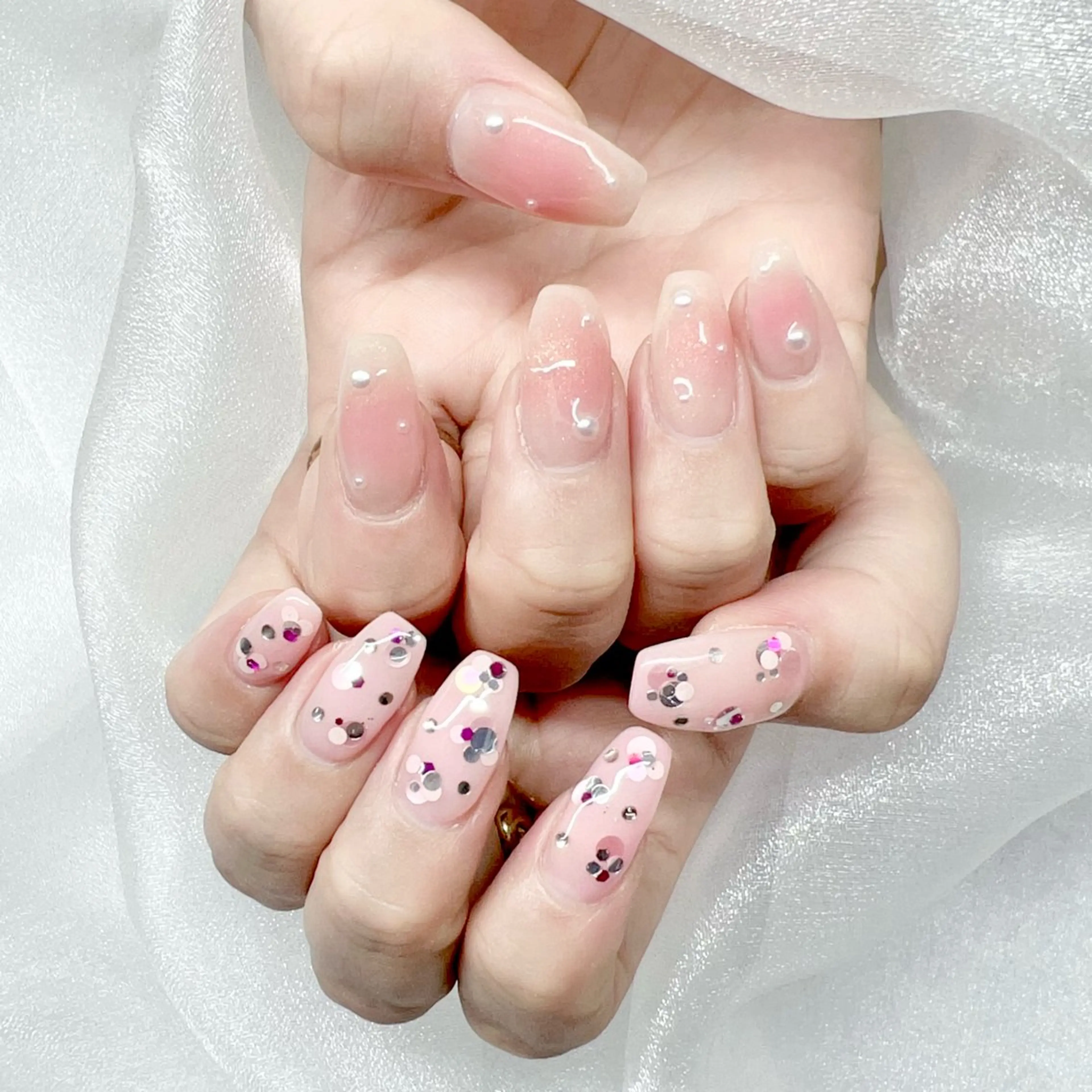 ネイル 持ち込み ハンドネイル Morpho nailのネイルデザイン