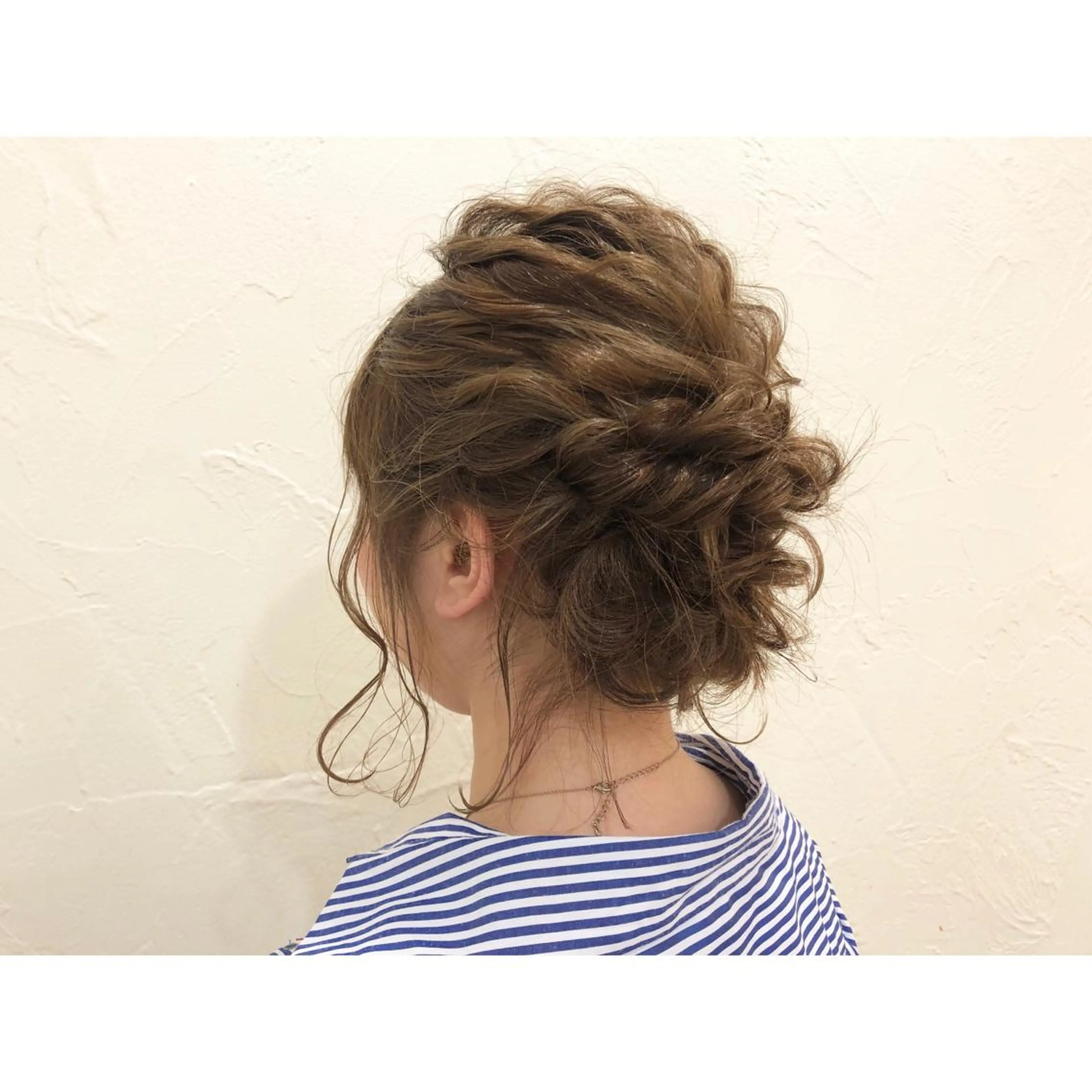 ミディアム ヘアアレンジ ボブ atelier SUNNYDAY所属・鈴木早記　insta →saki_03sのヘアスタイル