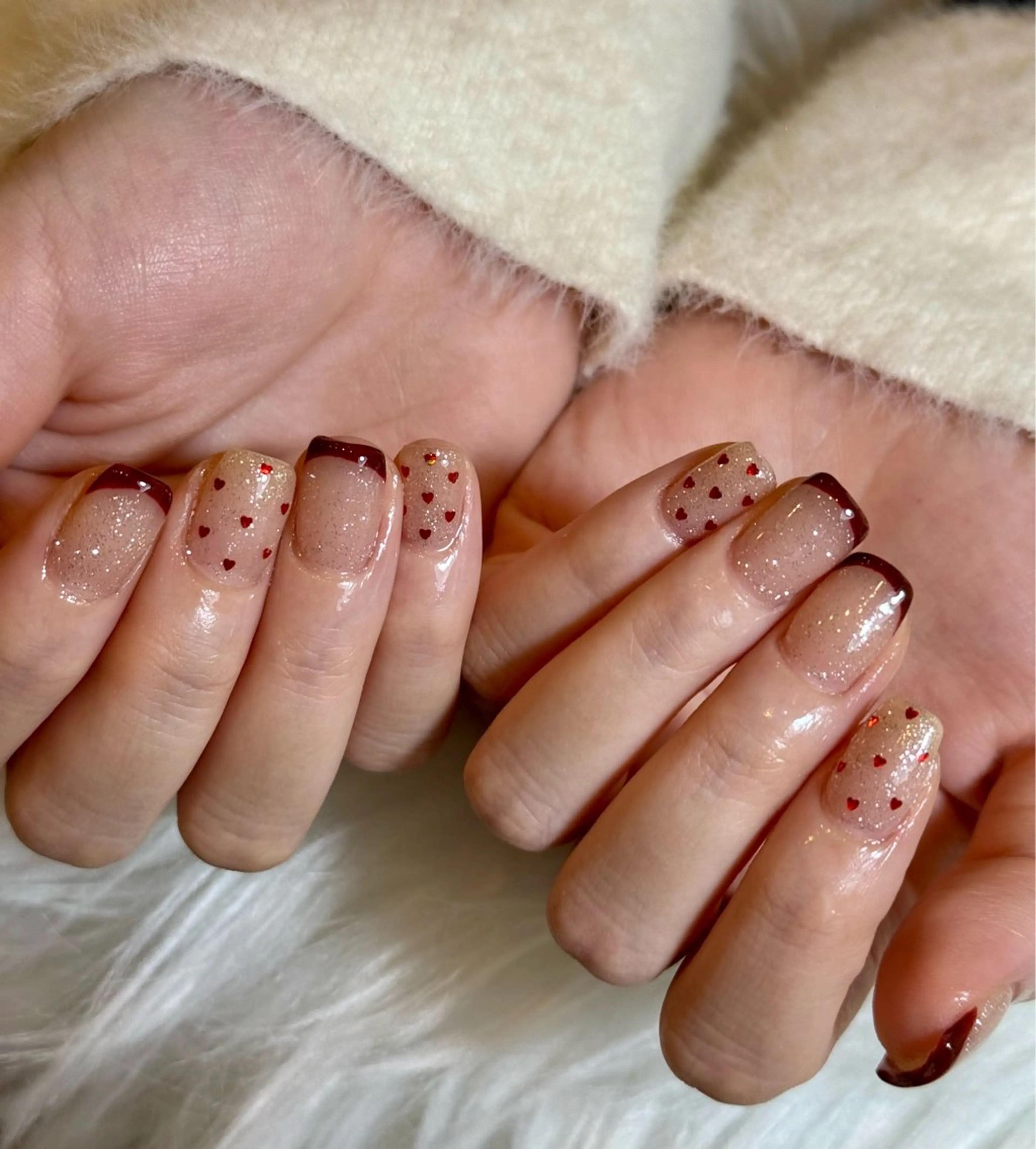 持ち込みデザインネイル🎀✨の写真