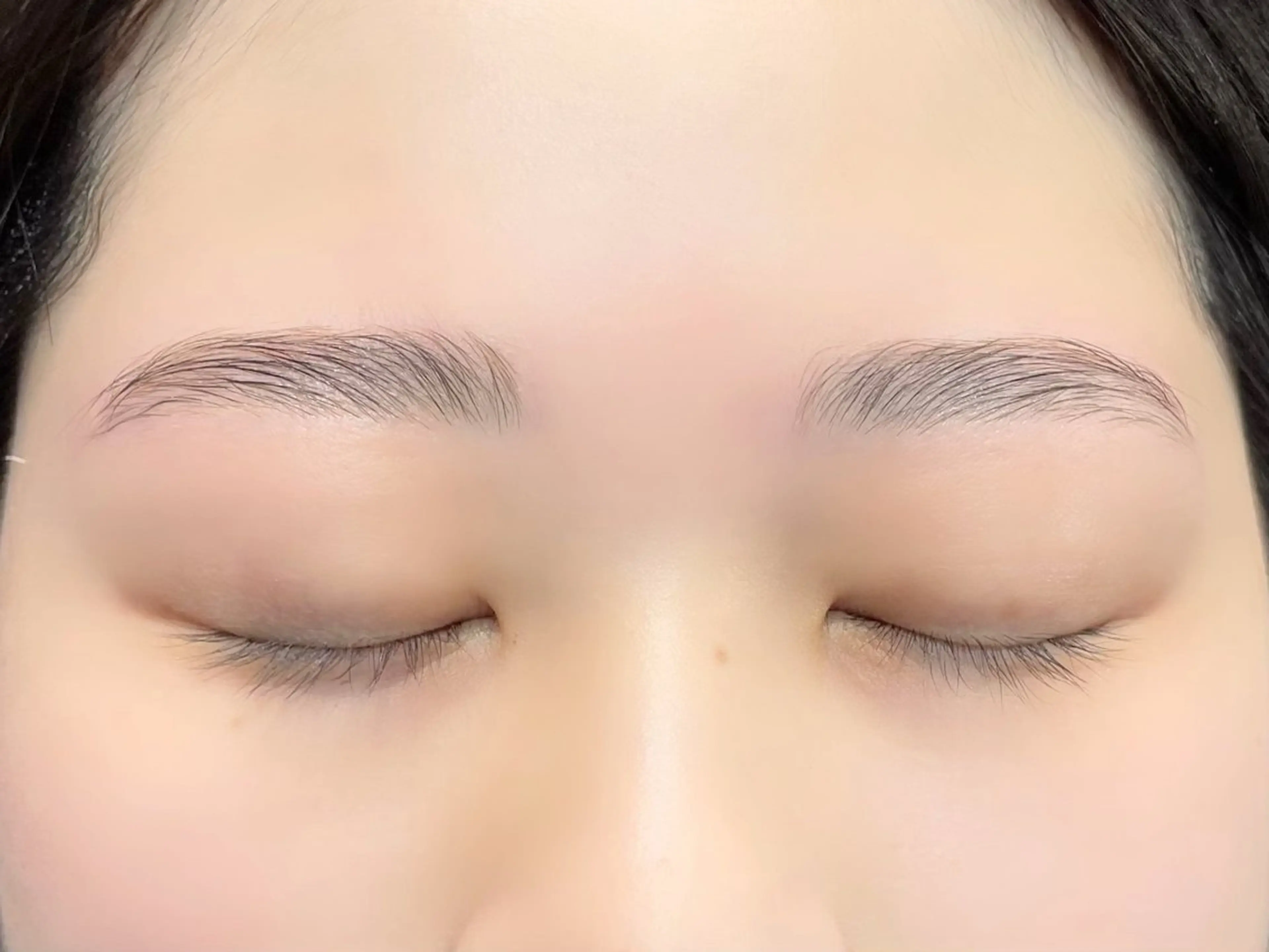 上まつげパーマ＆アイブロウWAX🎀一気に垢抜け顔に⋈ *。／浦和／まつげパーマ／眉毛／アイブロウWAX／垢抜けの写真