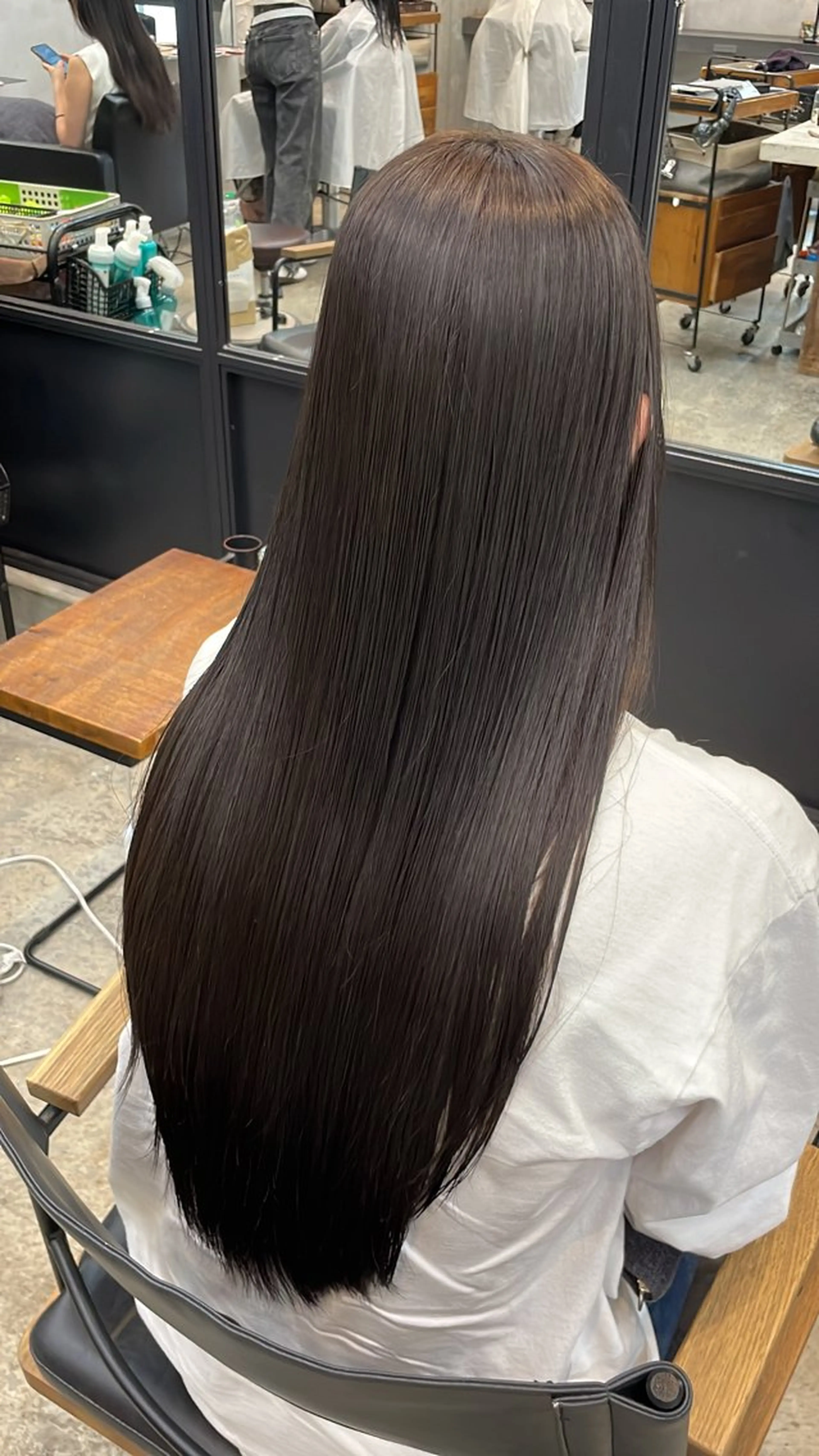 ロング 縮毛矯正 Belle 表参道店所属・cocoa /縮毛矯正🎀のヘアスタイル