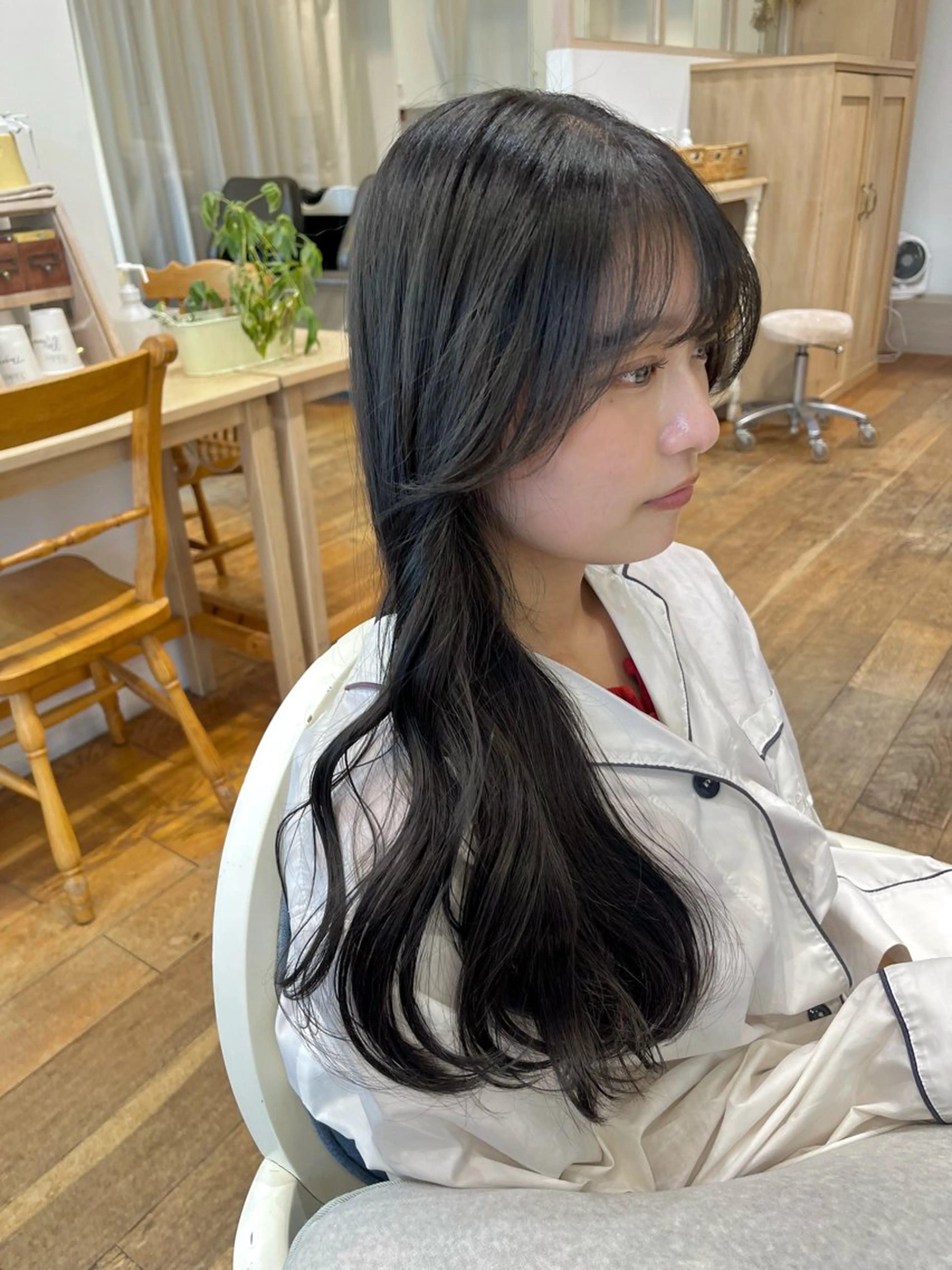 セミロング カラー ヘアカラー 暖色カラー/似合わせ カット/名古屋/辻のヘアスタイル