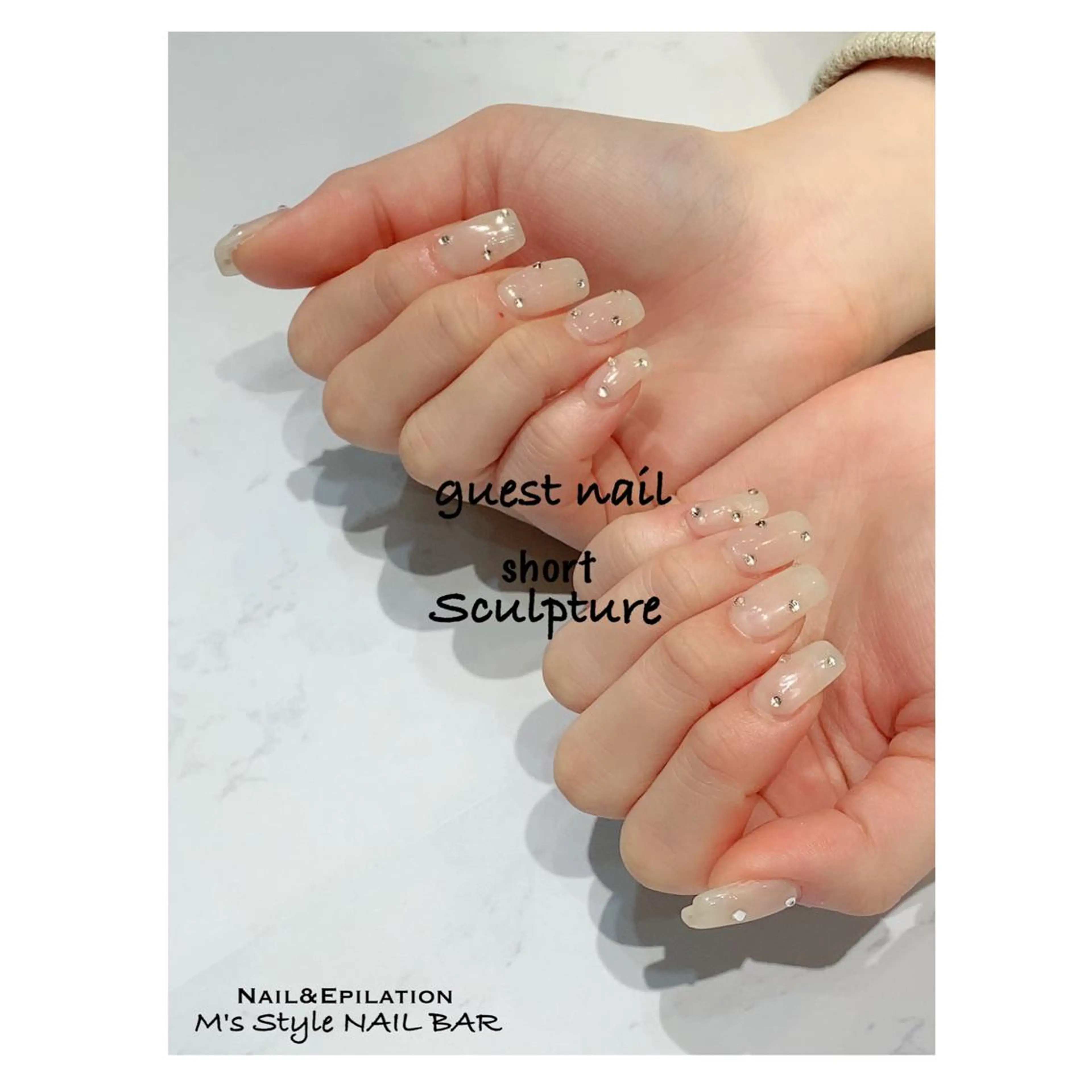 ネイル 成人式 韓国ネイル ロングネイル マグネットネイル ミディアムネイル ハンドネイル M's Style NAIL BARのエステ・リラクイメージ