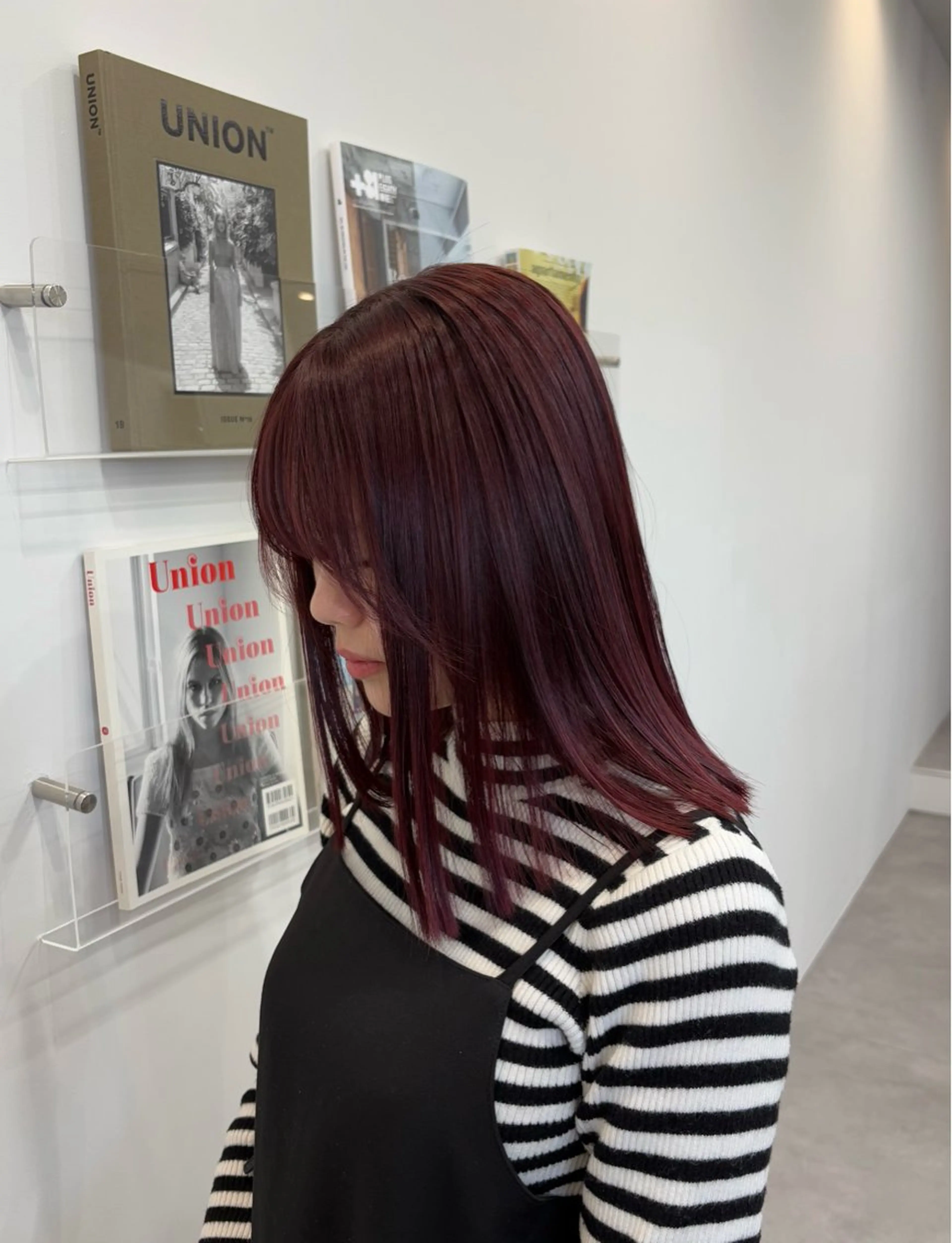 ワンカラー🌷(ミディアム)の写真