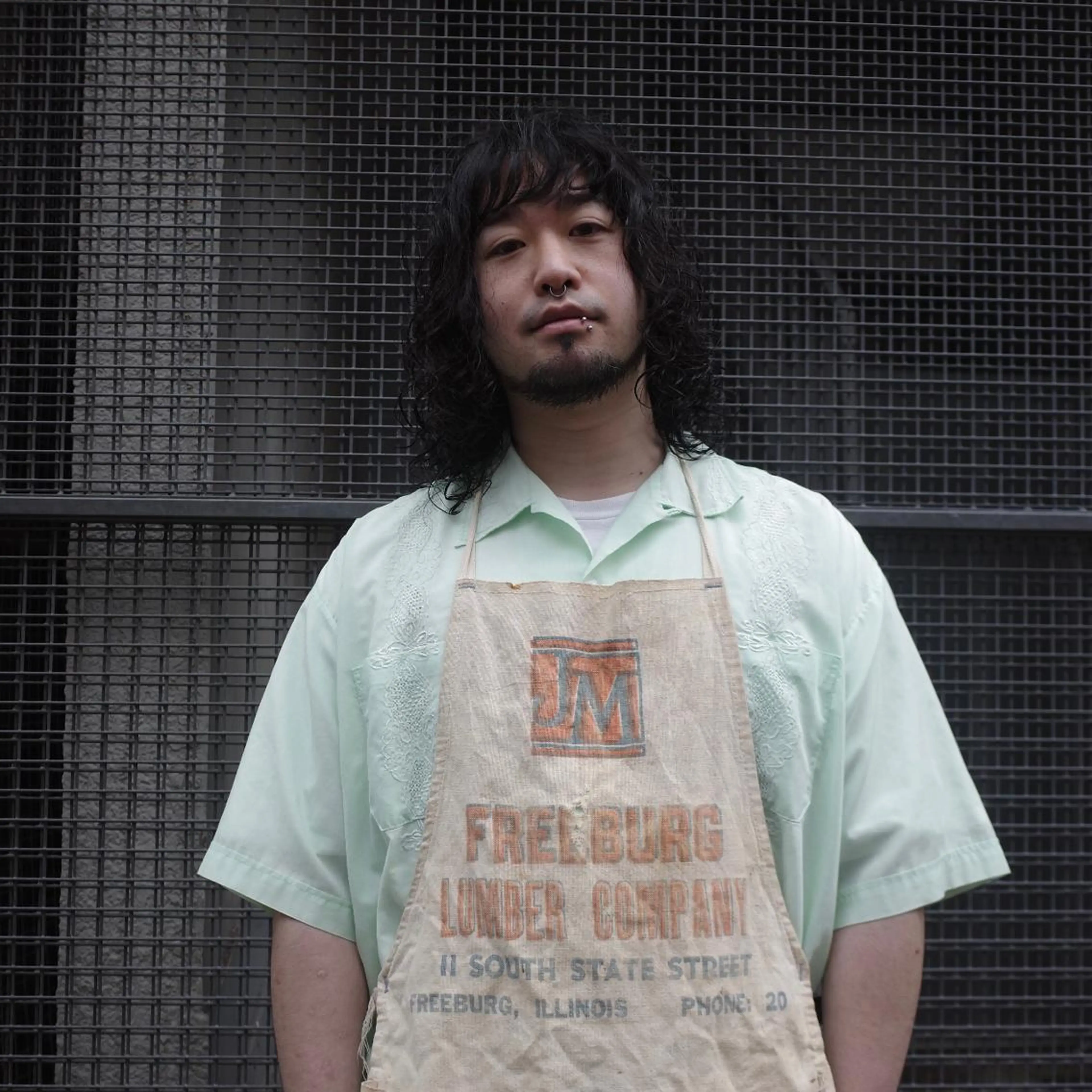 セミロング パーマ メンズ ショートボブ メンズブリーチ メンズデザインカット フェードカット メンズハイライト カット パーマ 🌈圧倒的デザイン パーマ　関和希のヘアスタイル