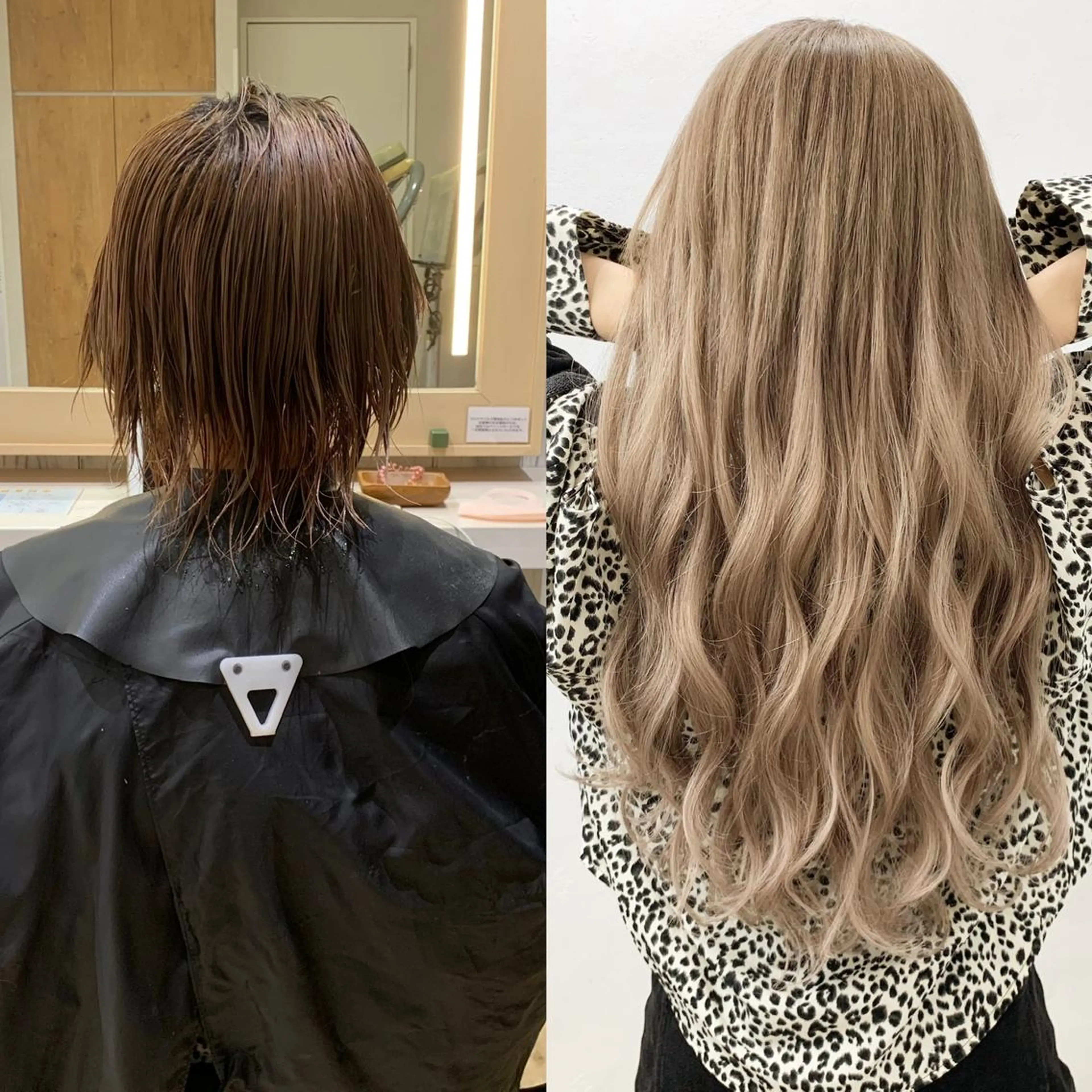 ロング カラー ヘアアレンジ エクステ TATSUYA アートディレクターのヘアスタイル