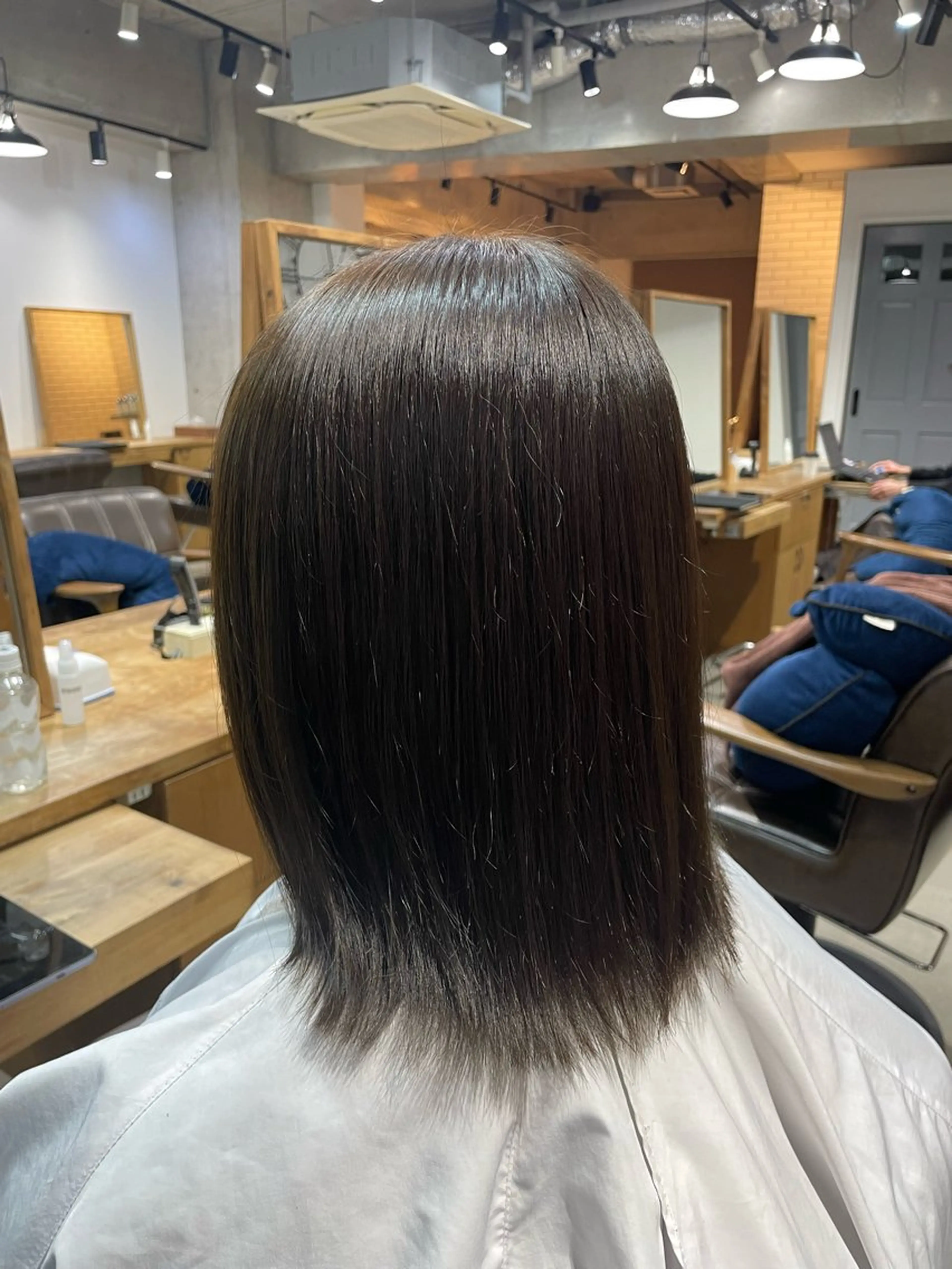 ミディアム カラー 🌿似合わせブリーチ 小俣　来🌿のヘアスタイル