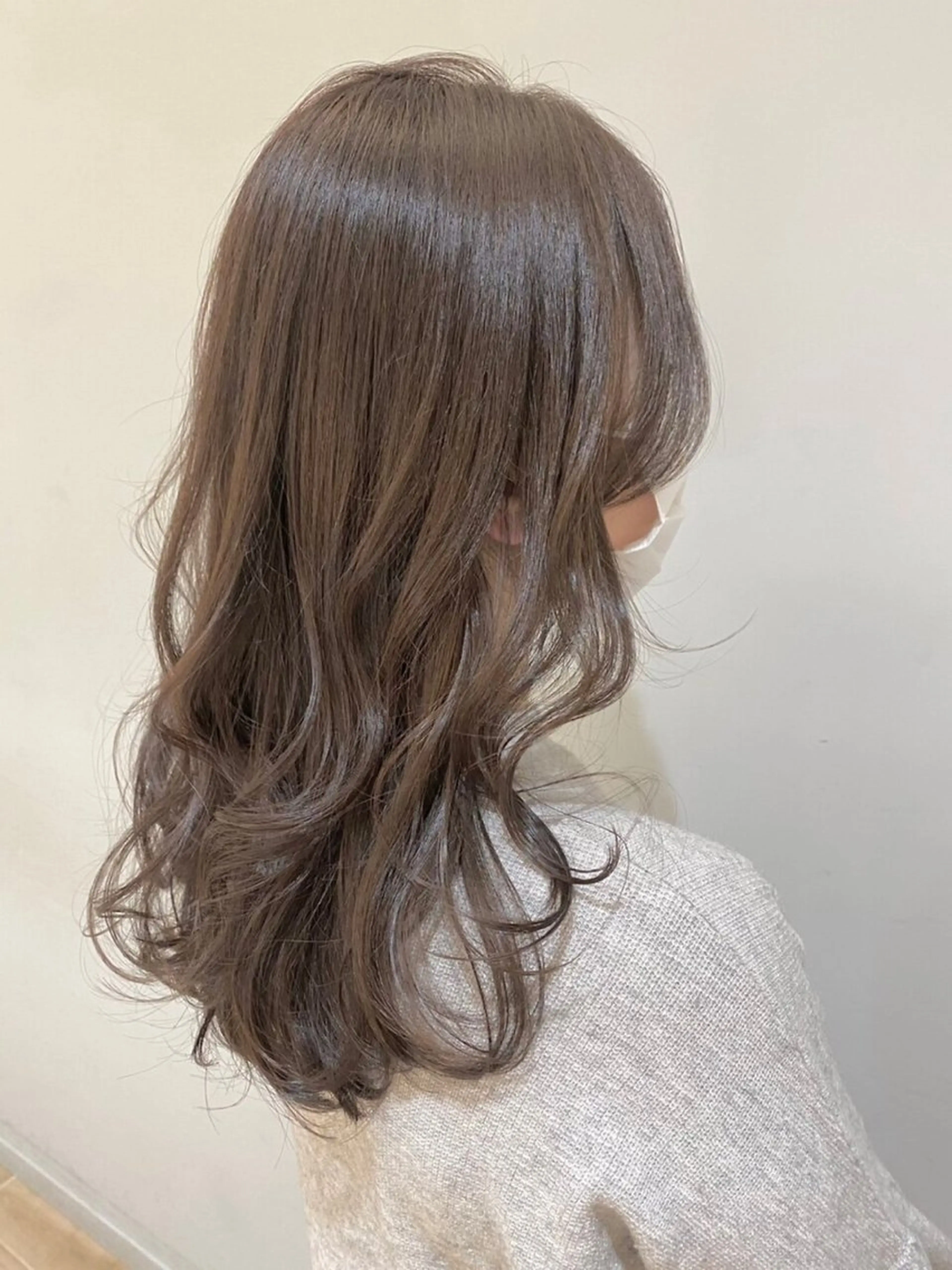 ロング カラー 鈴木弥月/大人ボブ× 透明感カラーのヘアスタイル