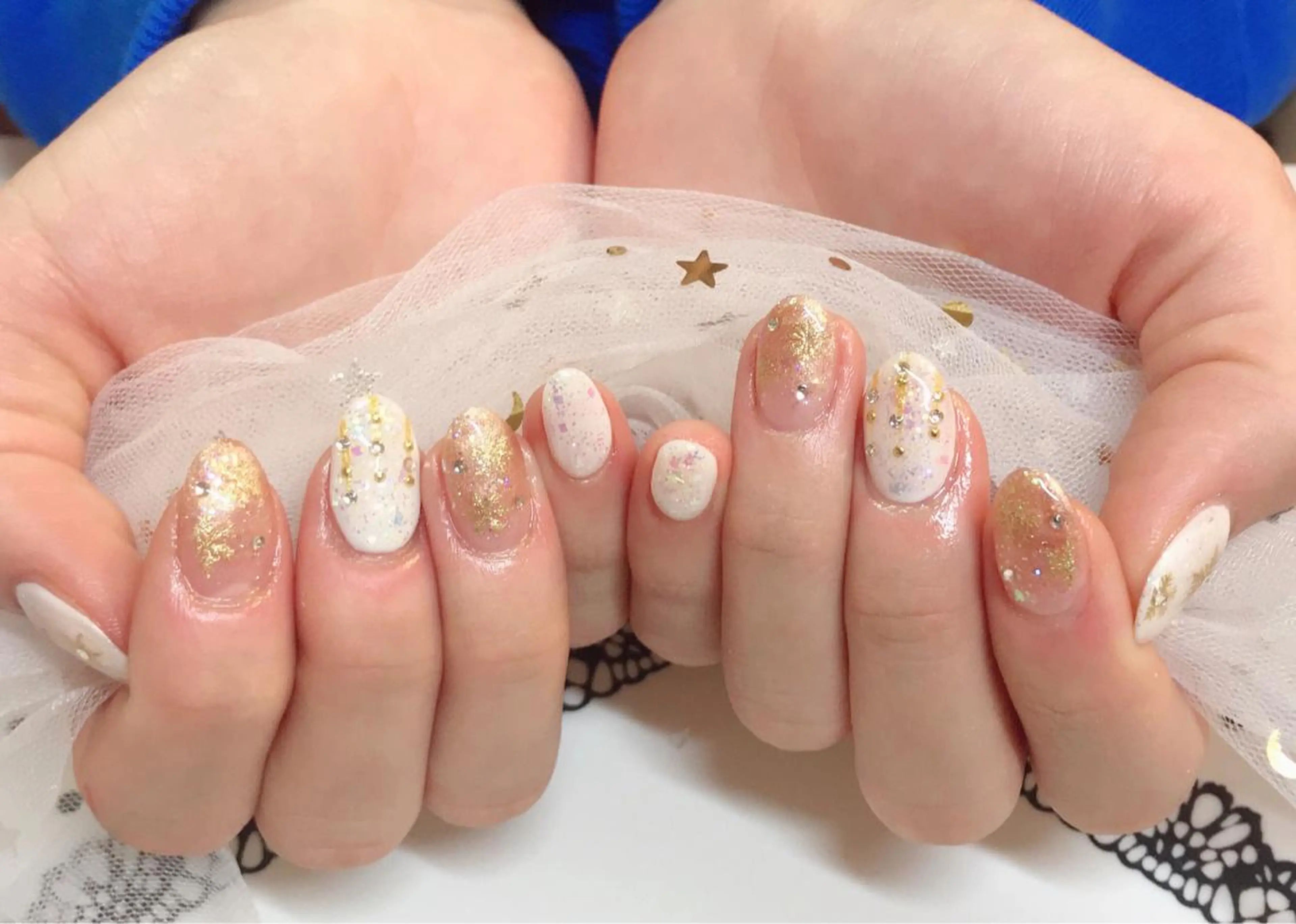 カラー ネイル Q Free nailsのネイルデザイン