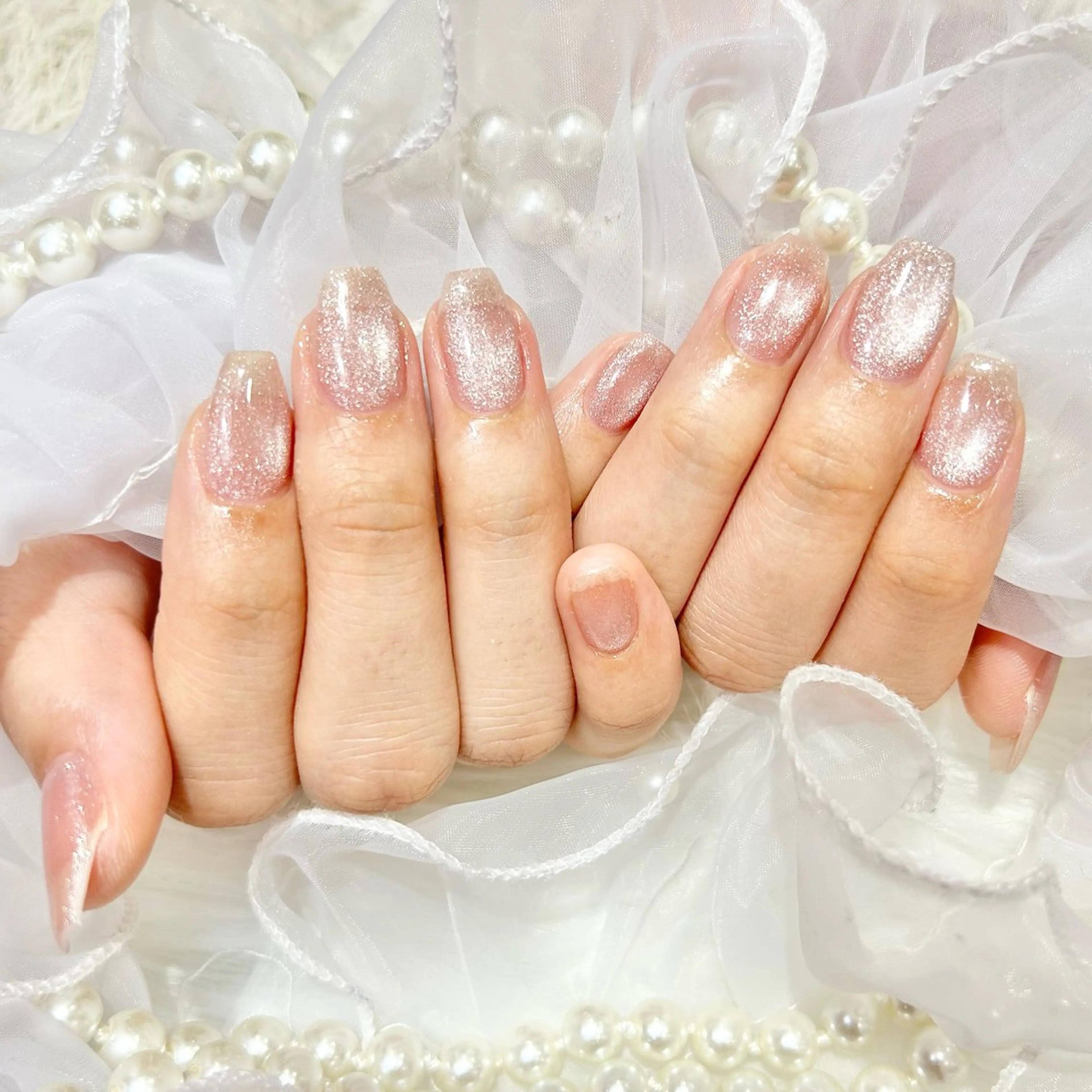 ネイル マグネットネイル ハンドネイル WISTERIA ayumiのネイルデザイン