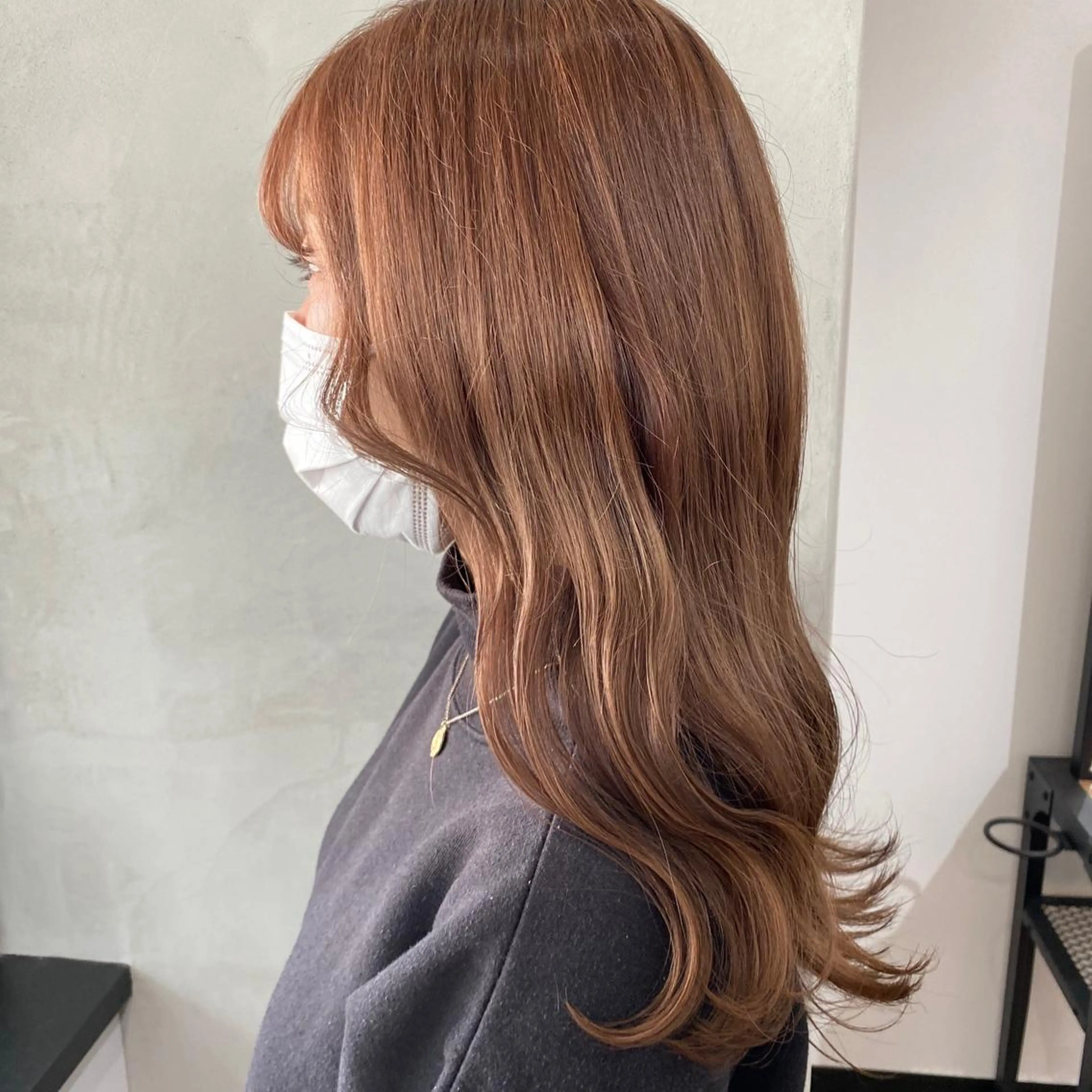 ロング 🧡梅田ハイトーン カラー🧡runaのヘアスタイル