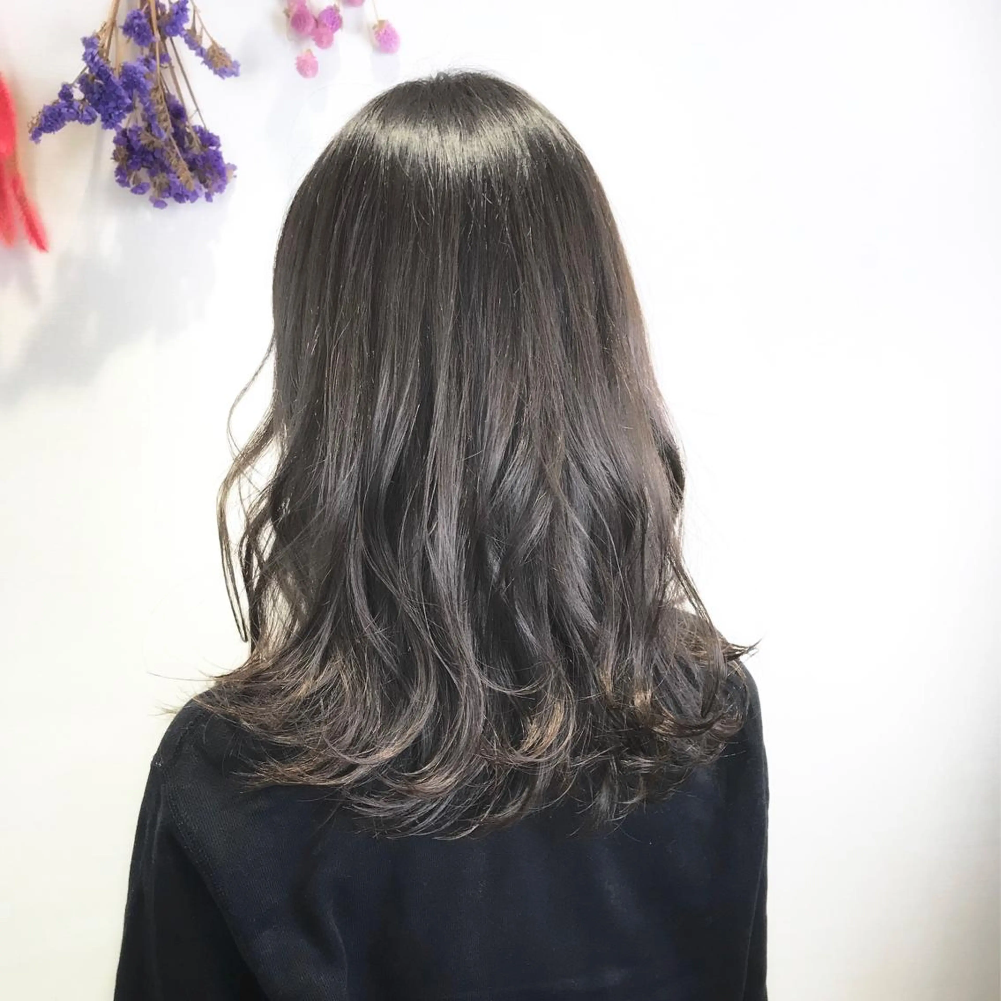 セミロング カラー 似合わせカット🌿 前川のヘアスタイル