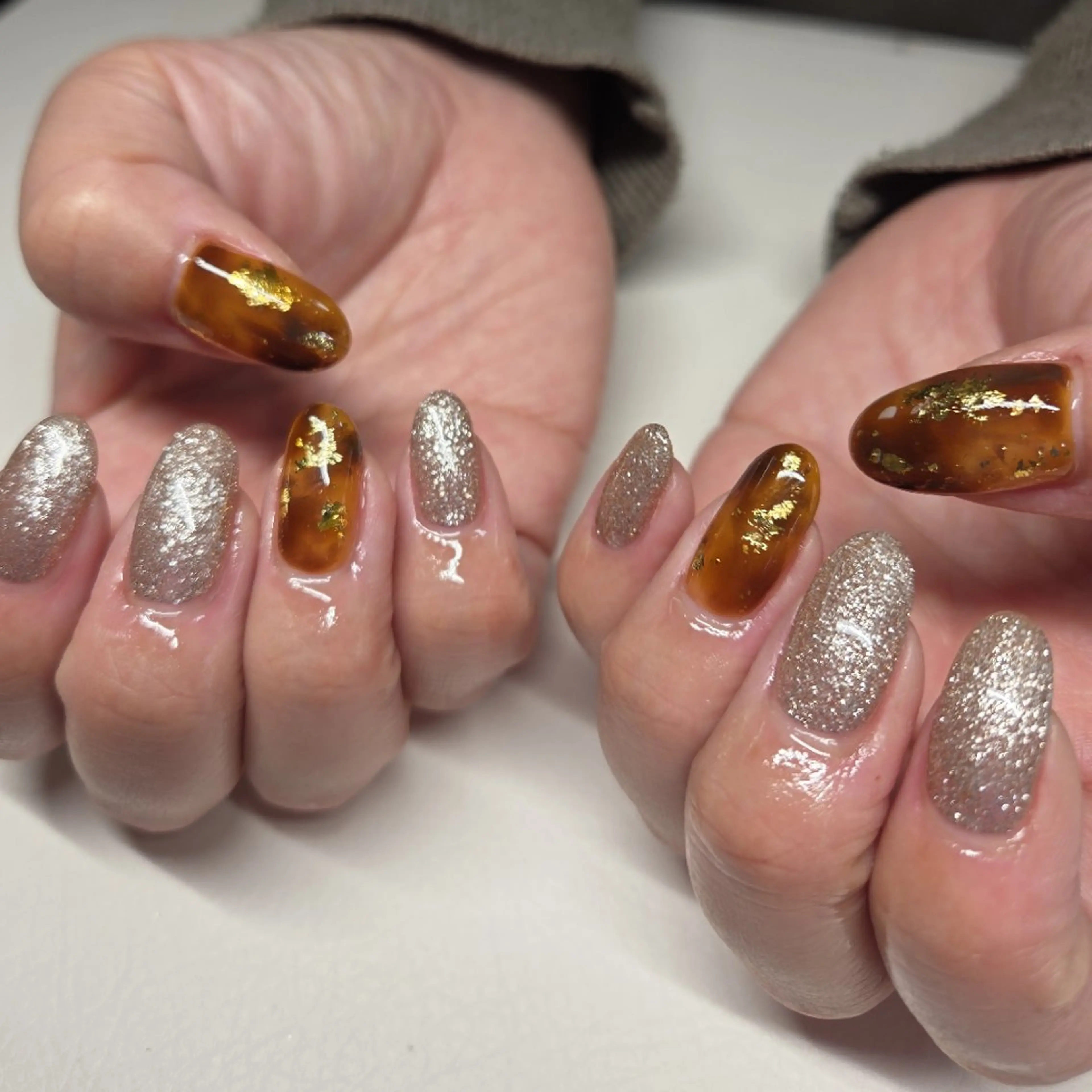 ネイル シンプルネイル プティネイル所属・プティネイル 益城町のネイルデザイン