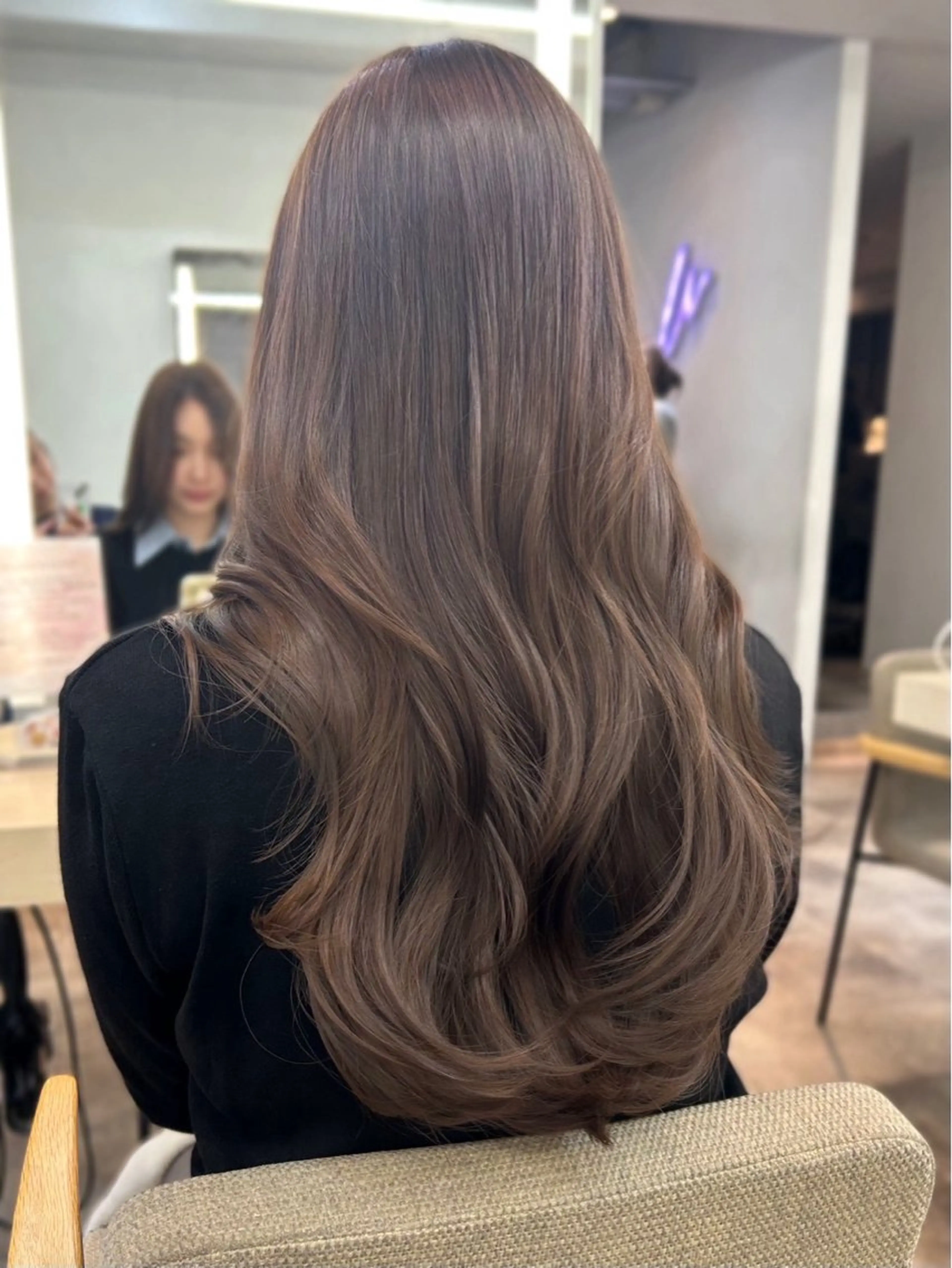 セミロング ヘアカラー トリートメント Ways TOKYOのヘアスタイル