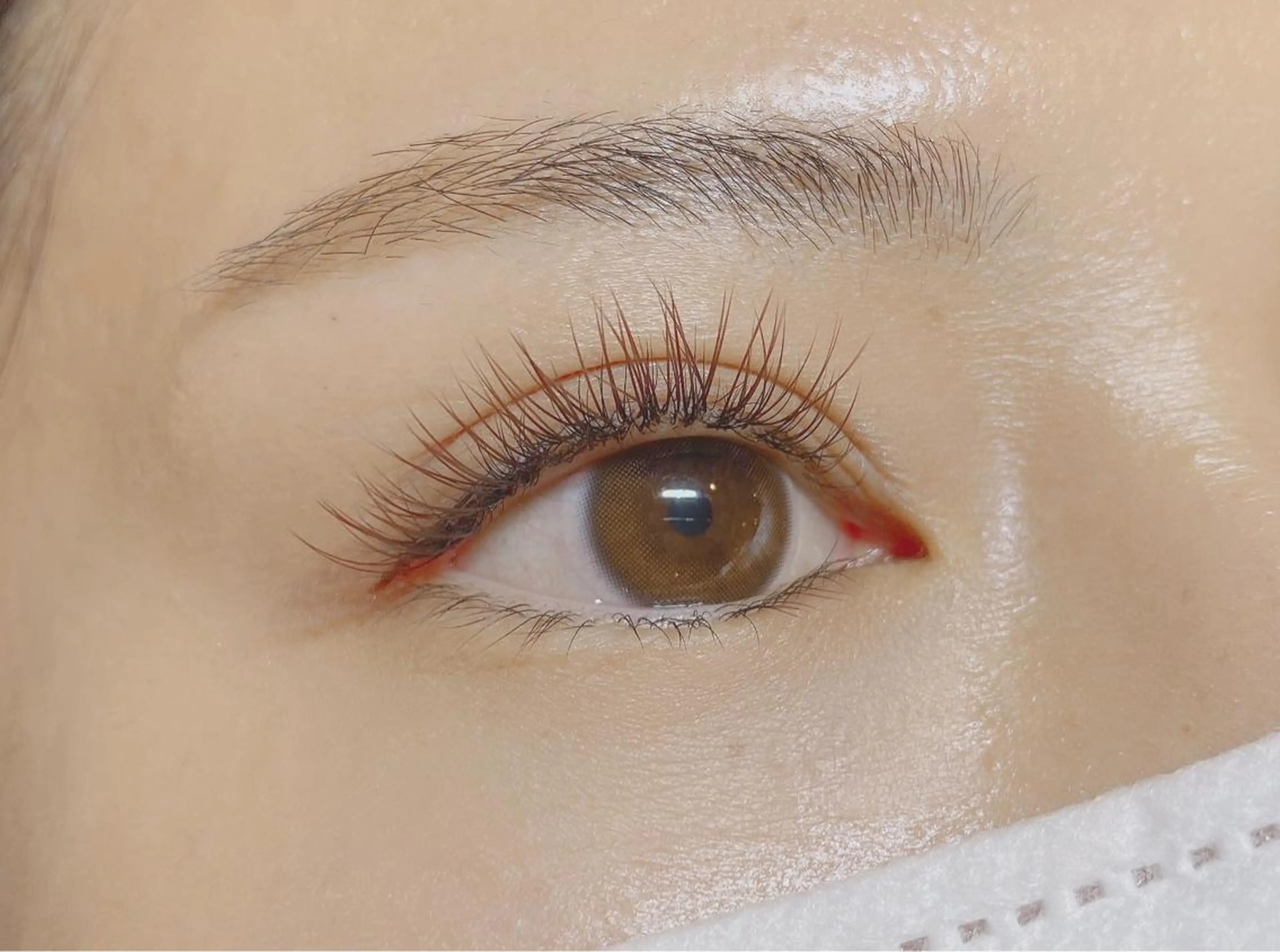 マツエク・マツパ カラーマツエク フラットラッシュ Jカール 千島 里歩のマツエク・マツパデザイン