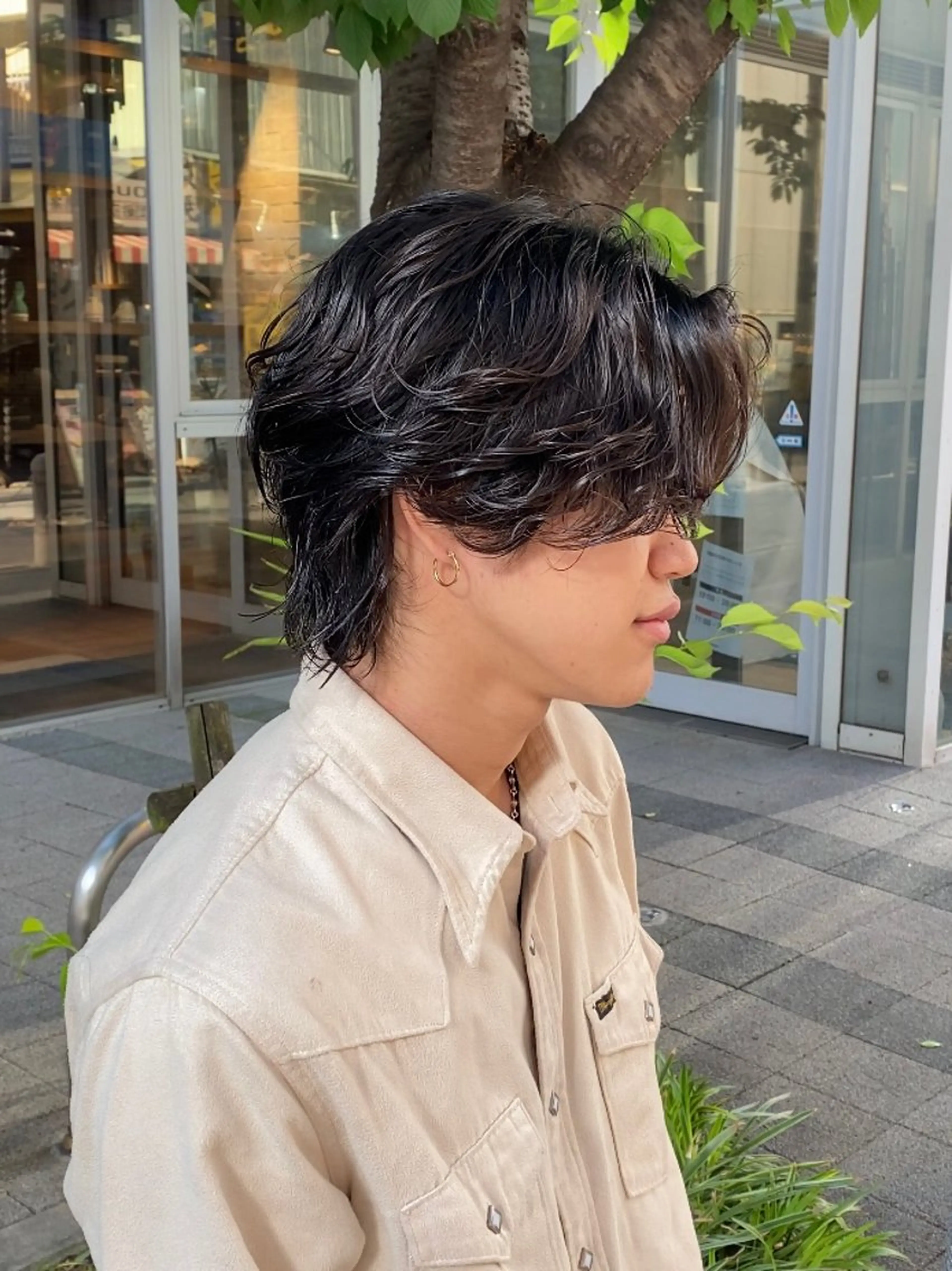 🟧🔻ワンランクお洒落になれるパーマ🔻🟧　　　　　　　　　　　カット➕波巻きパーマ➕艶髪トリートメントの写真