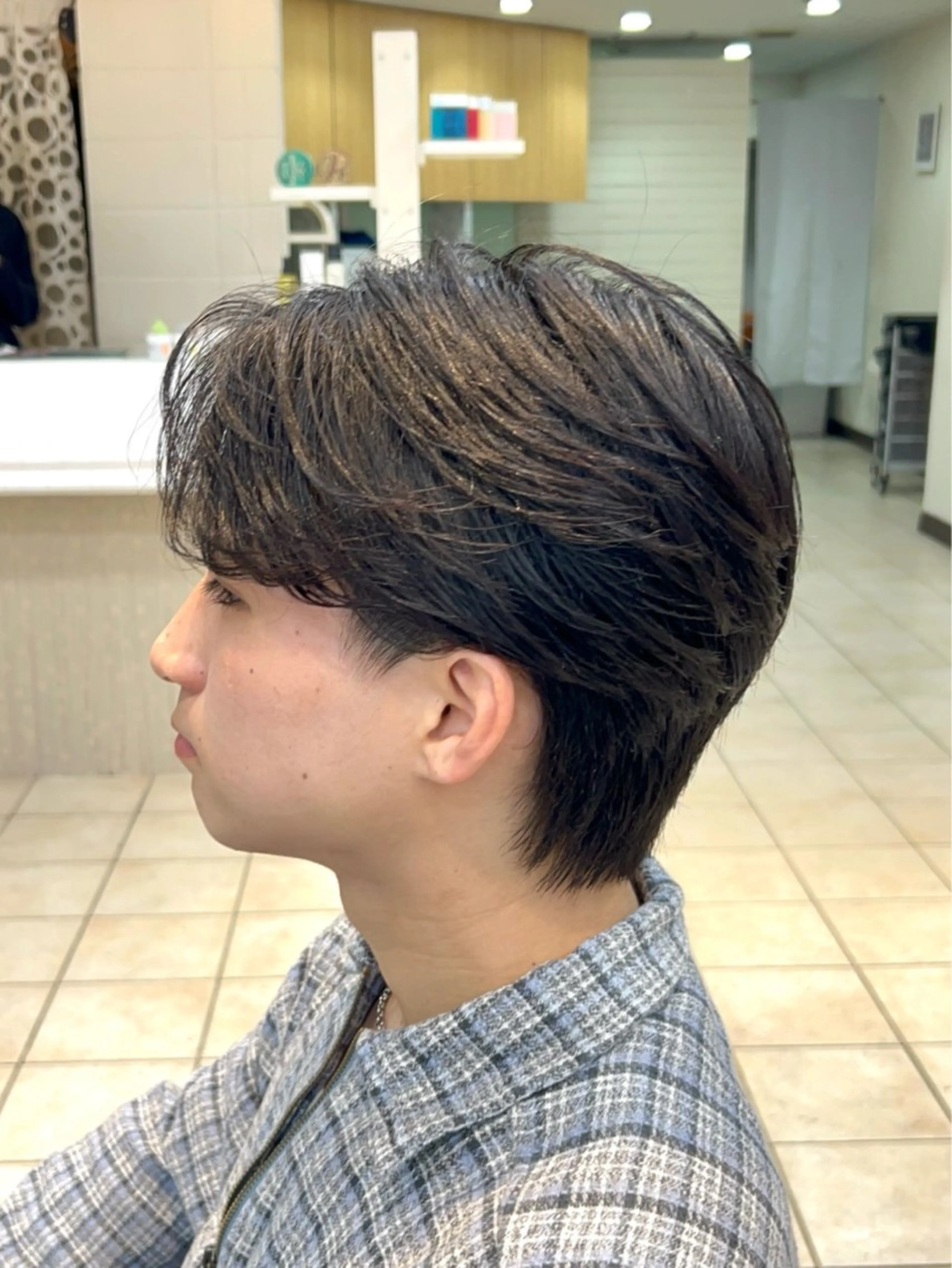 ミディアム カット 縮毛矯正 曲がる縮毛矯正大宮 No.1工藤竜雅のヘアスタイル