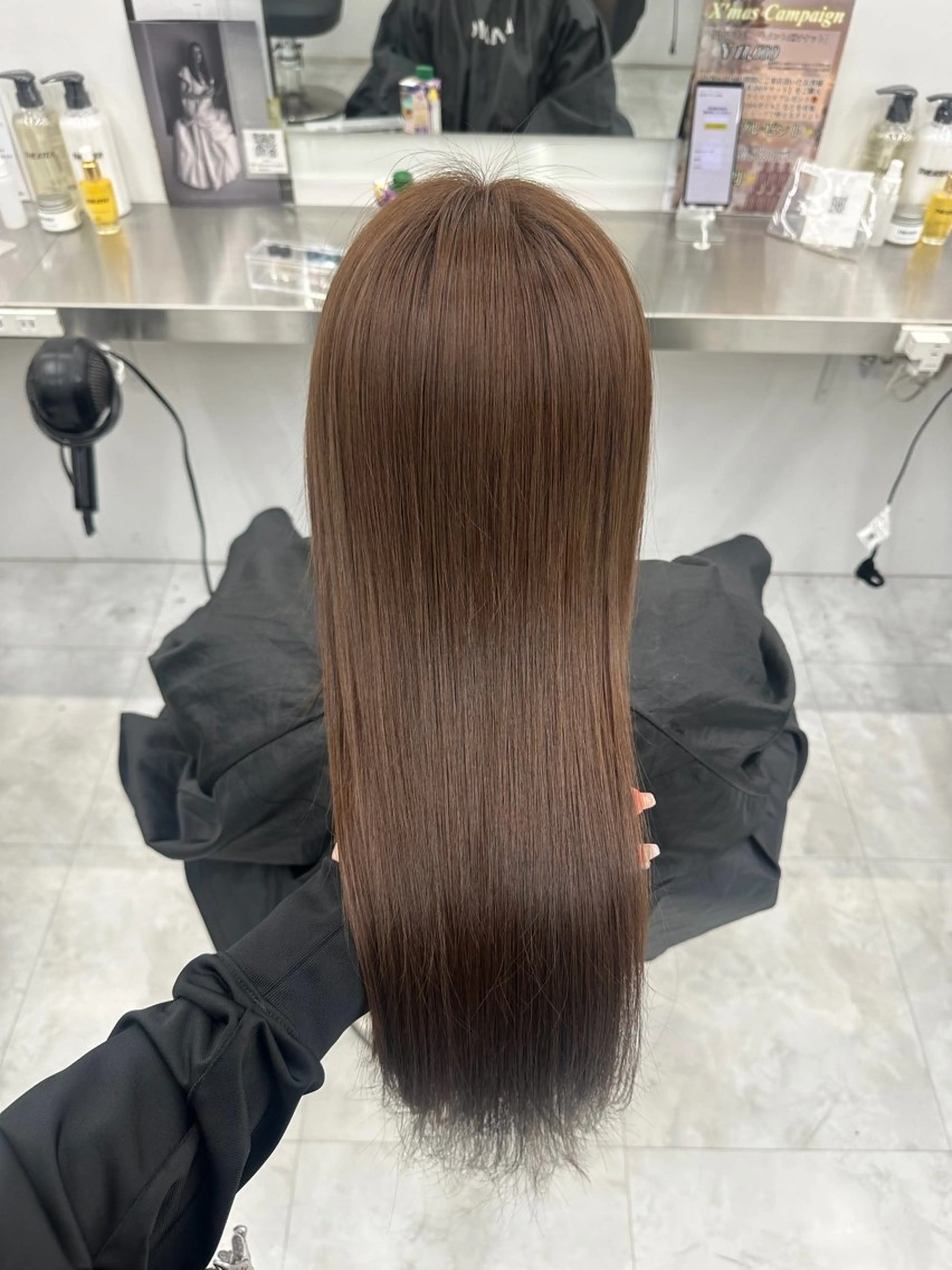 カラー ヘアカラー 透ける透明感カラー 🤍anju🎀のヘアスタイル