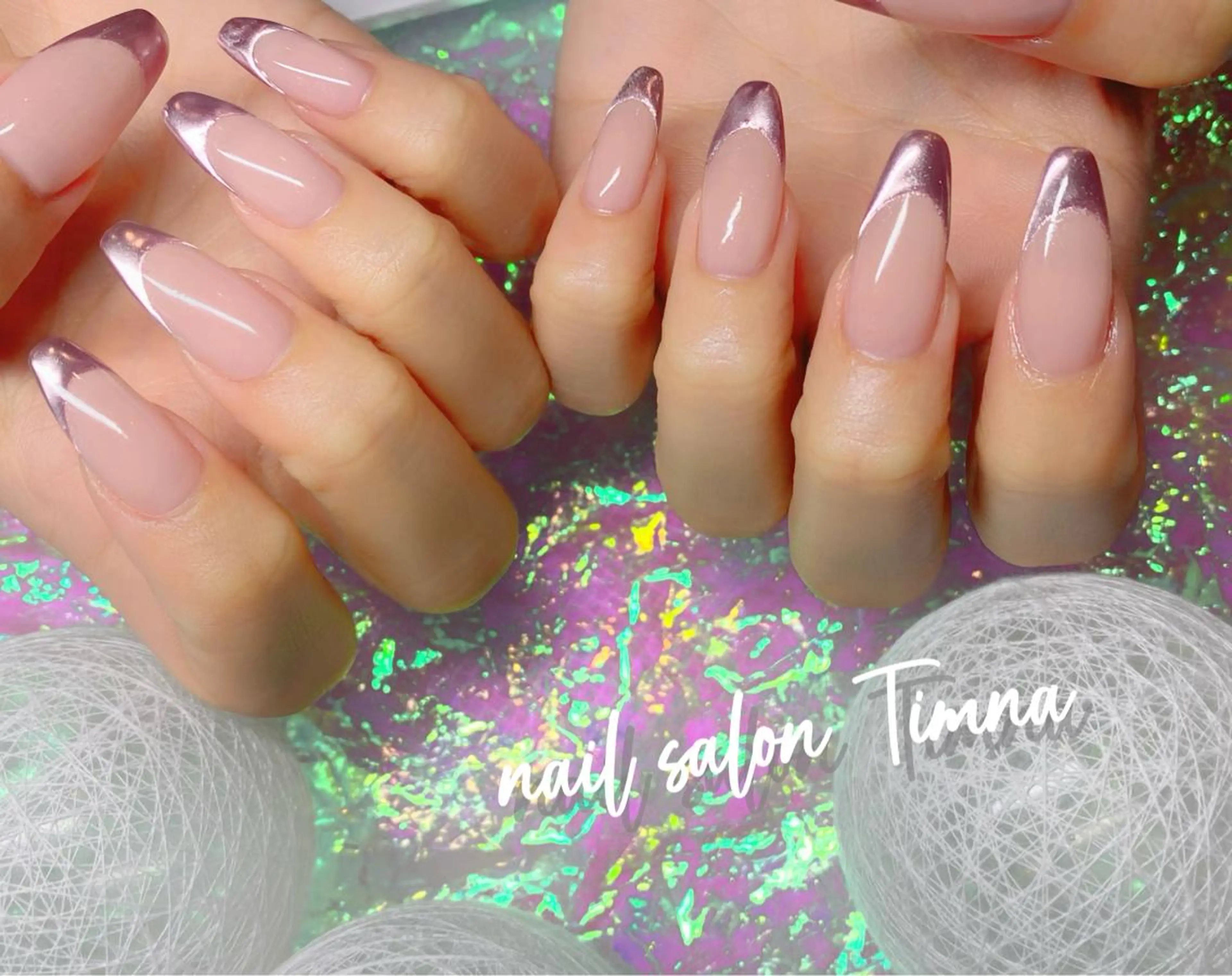 ロング ハンドネイル NAILSALON 🍔Timna🍟のネイルデザイン