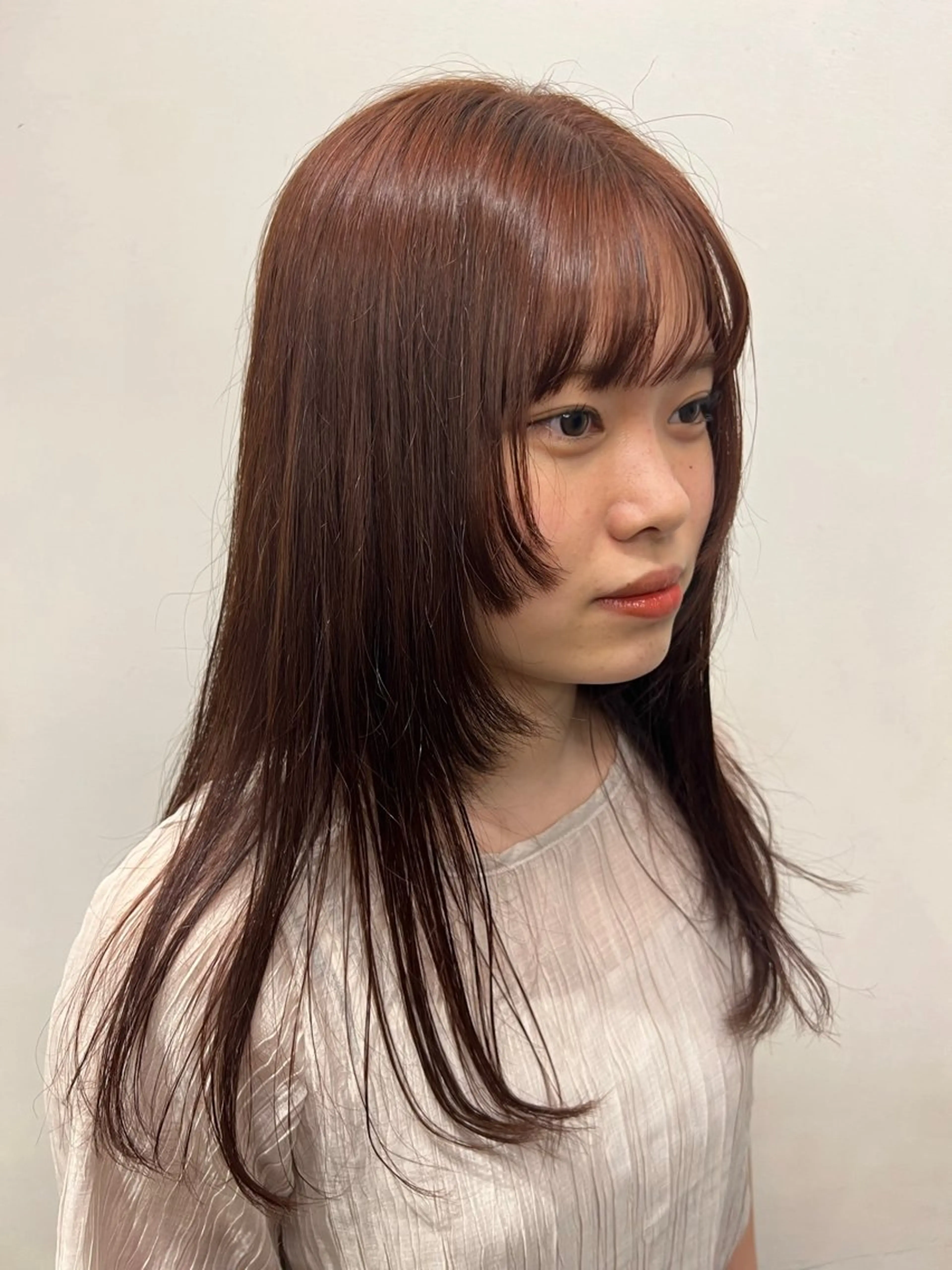 ロング カット トリートメント 似合わせショート/ パーマ‪/表参道のヘアスタイル