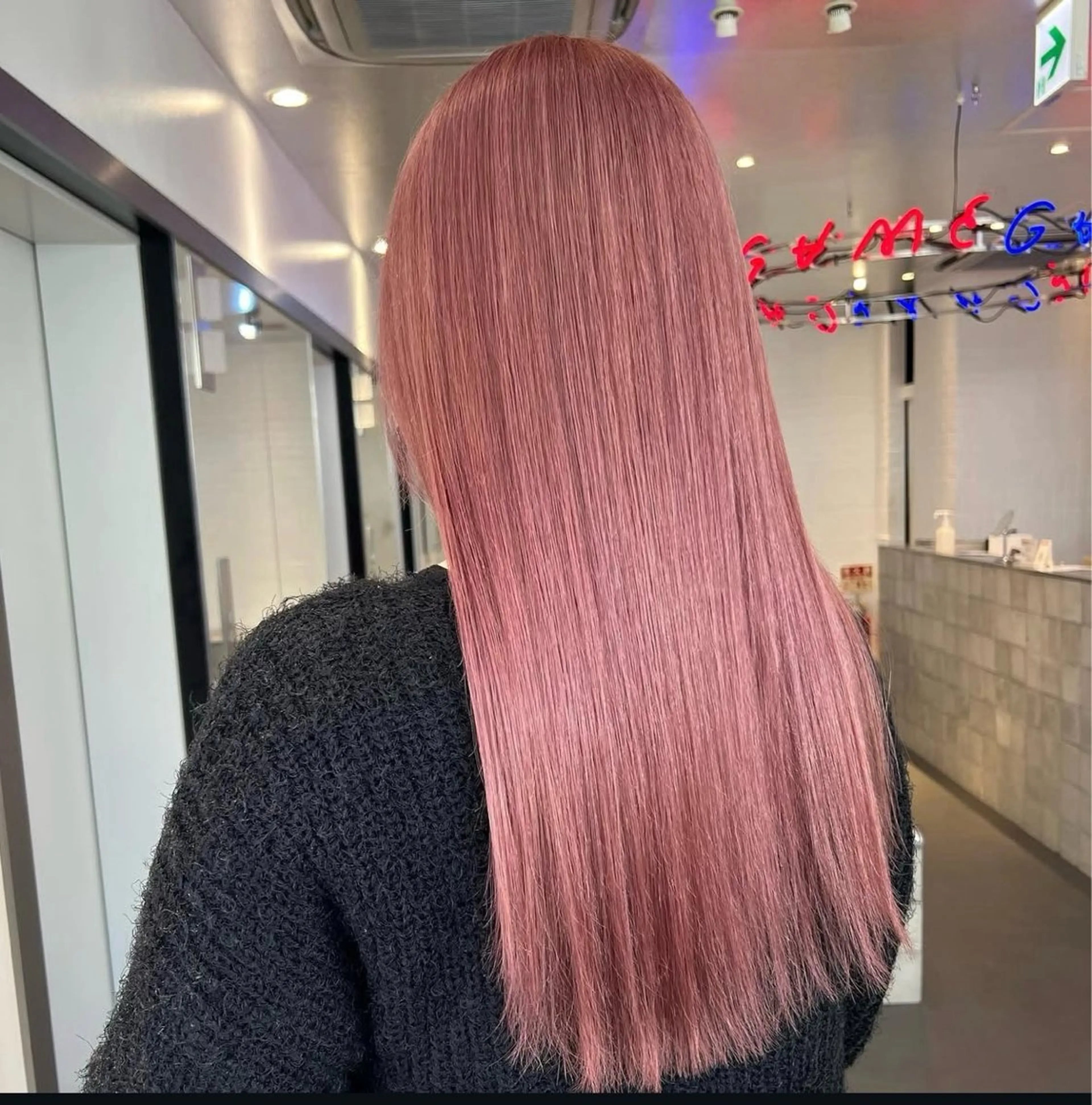 🩵4回目以降🩵ブリーチ➕カラー➕Aujua 4stepトリートメント(ケアブリーチ込み🪄)の写真