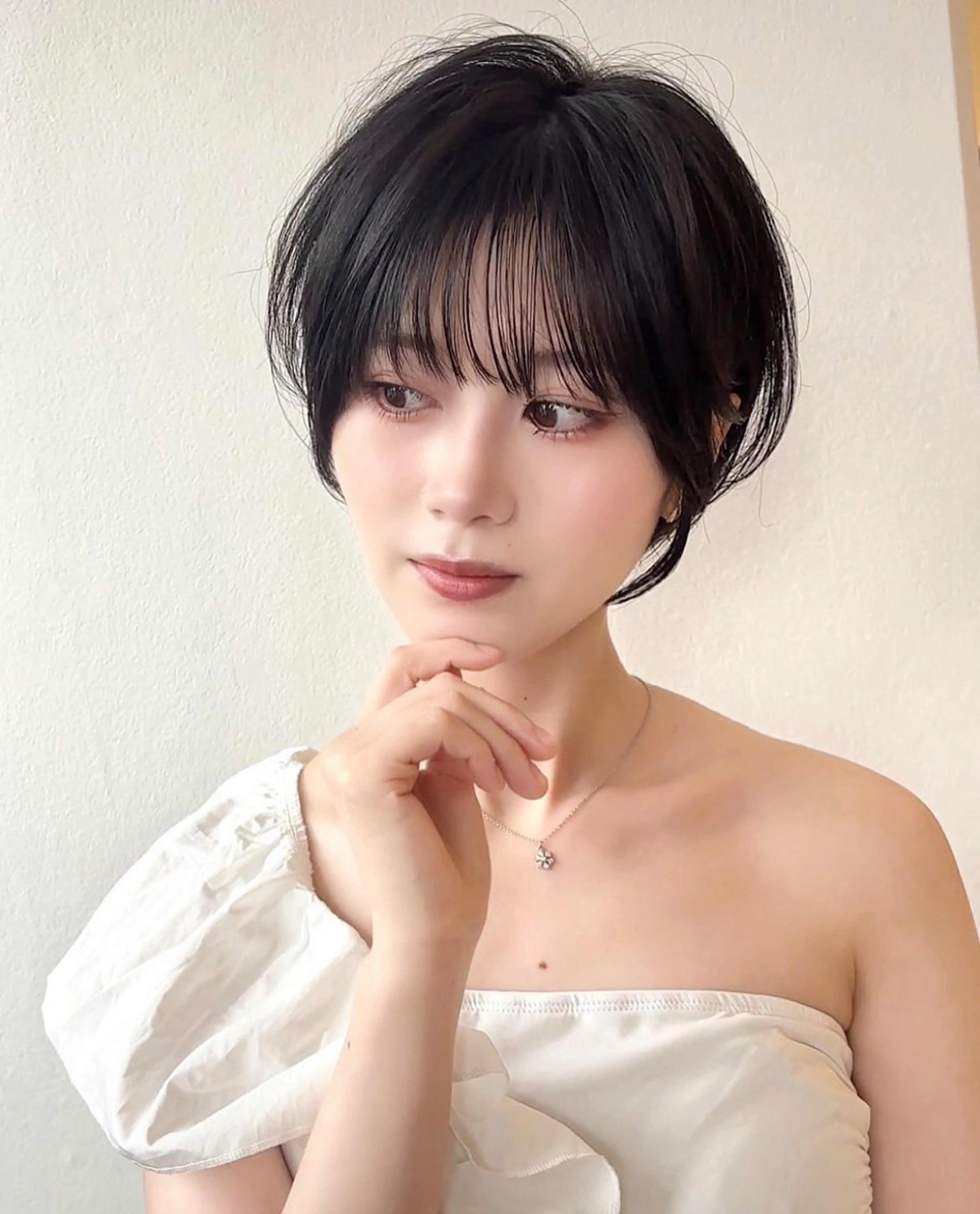 ショート けいし🐬ボブ 美髪縮毛矯正のヘアスタイル