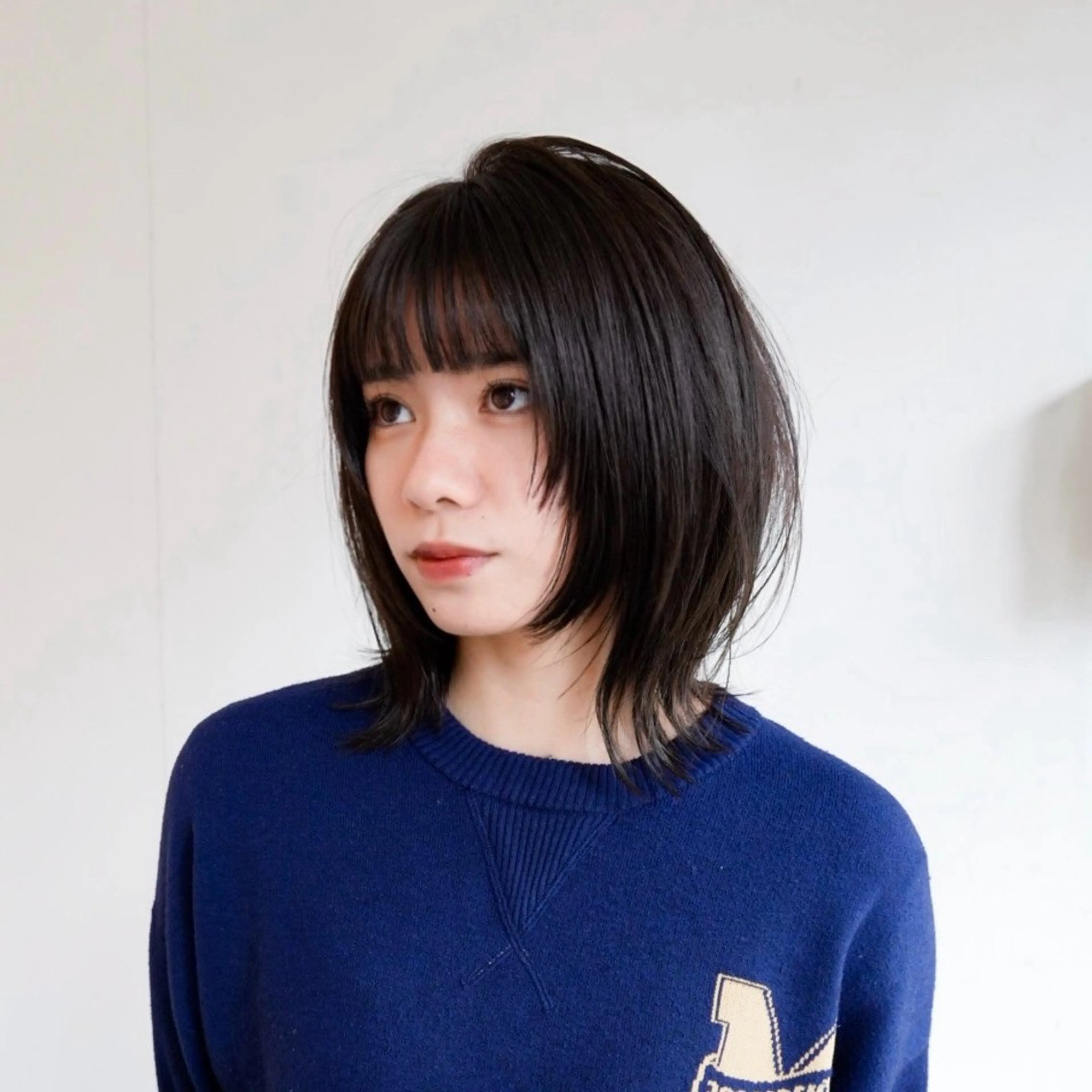 ミディアム ボブ くびれヘア レイヤーカット カット ヘアカラー quon RYUYA /レイヤー✂️のその他イメージ