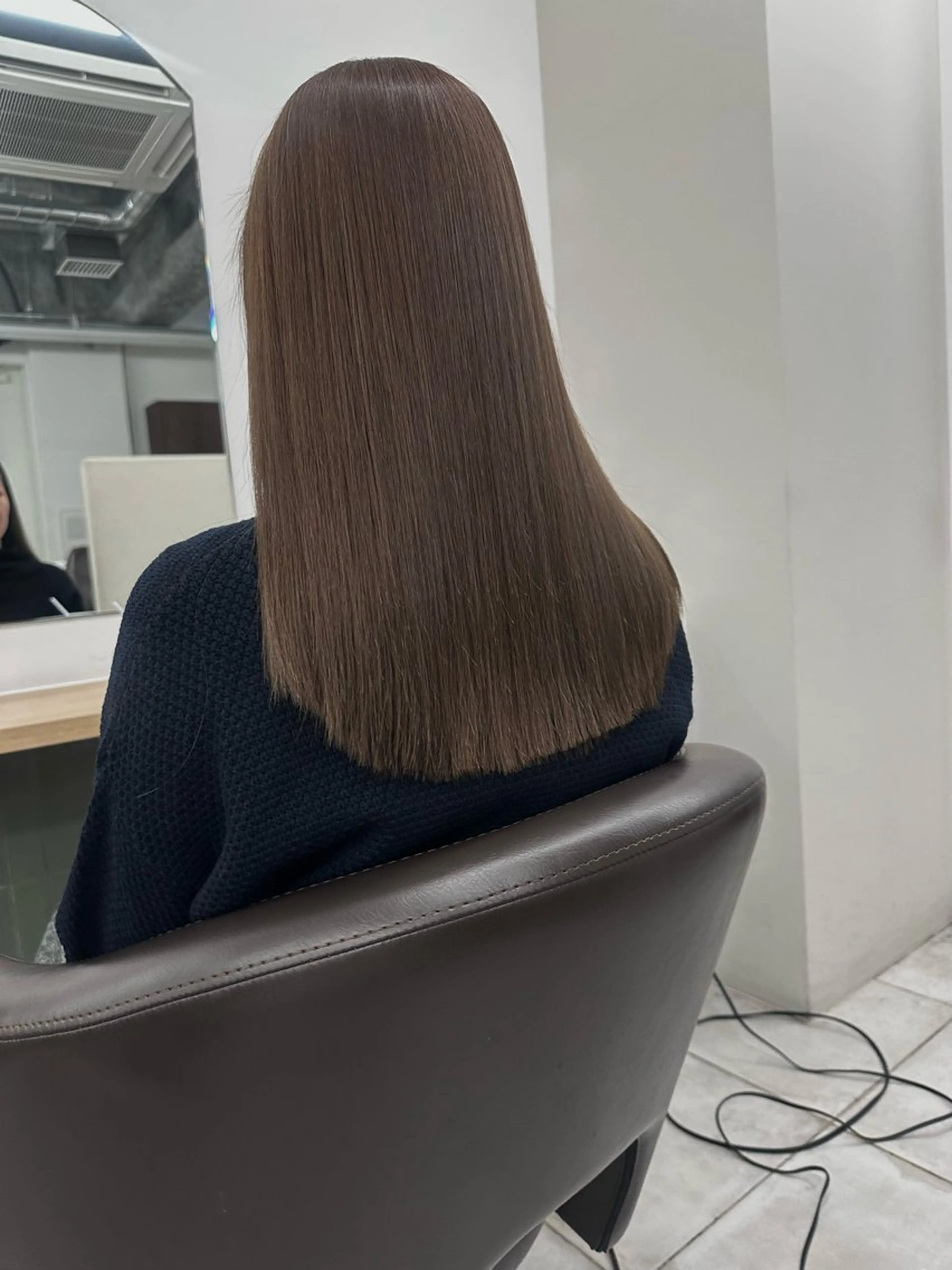 ミディアム カラー キッズ ヘアカラー トリートメント ヘッドスパ オトナヘア🌸 harukaのヘアスタイル