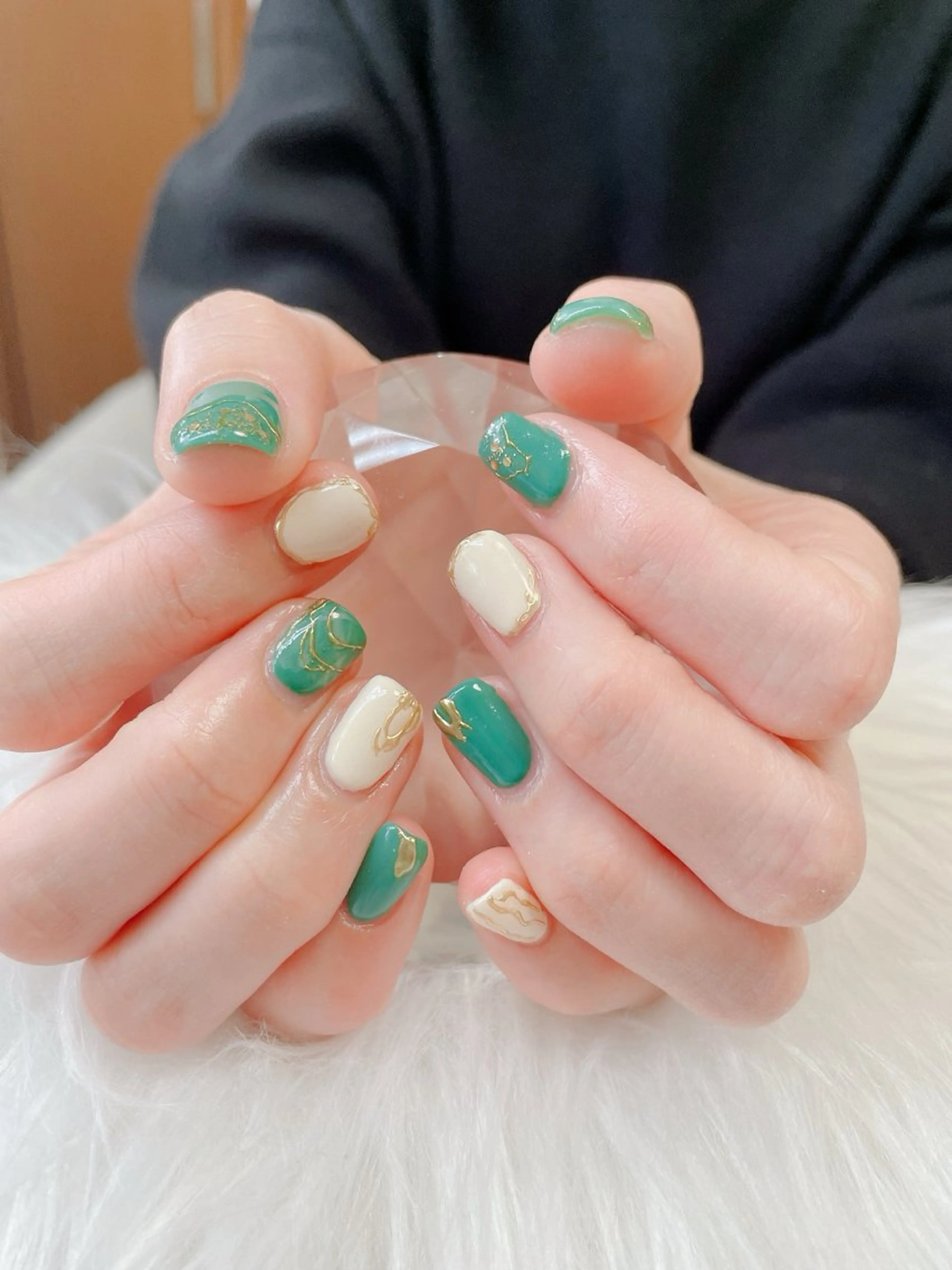 ネイル 持ち込み ハンドネイル 菅原 麻里のネイルデザイン