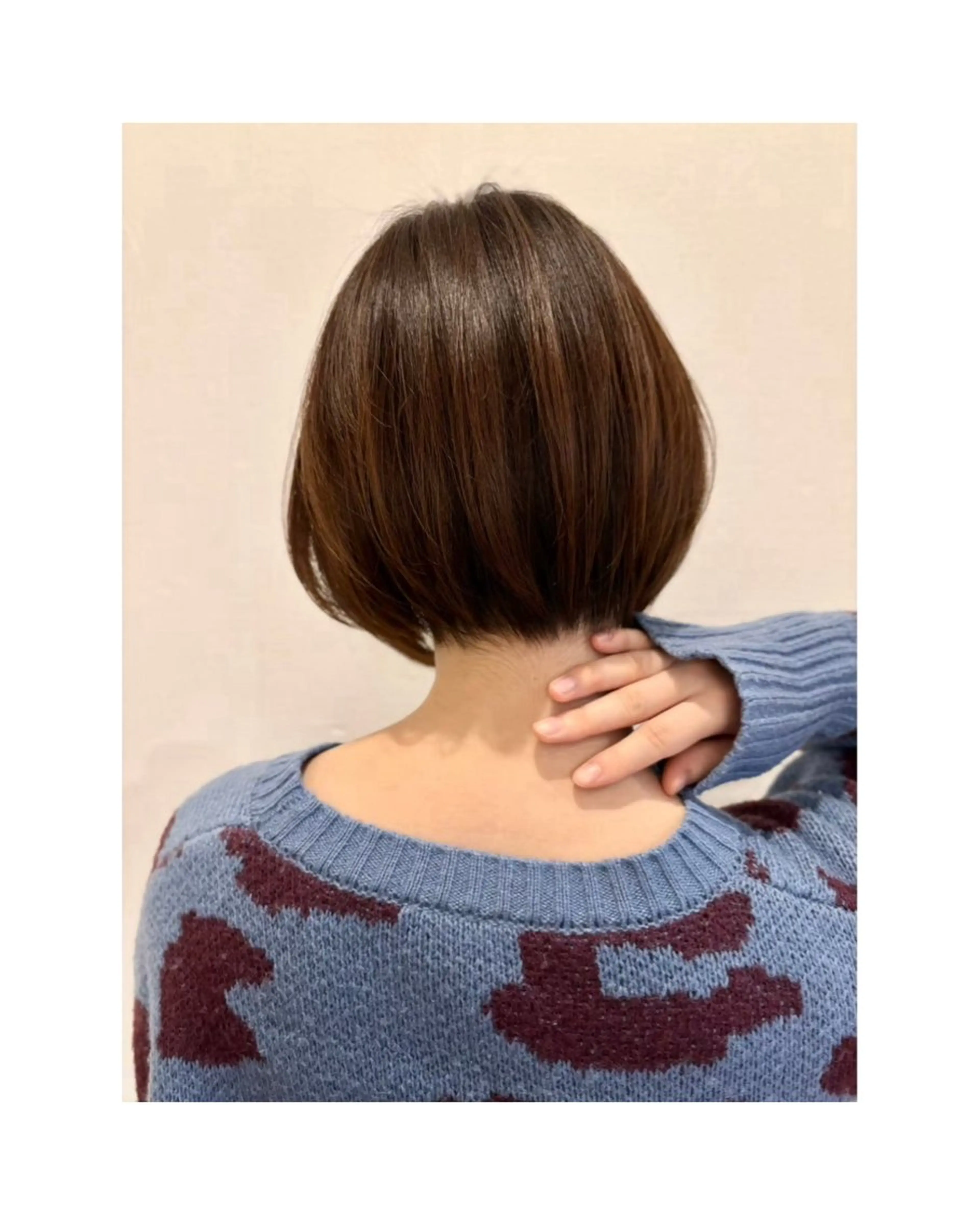 ショート ボブ hair studio Zen〜kalon所属・Jura／ハイライト ／ブリーチなしカラーのヘアスタイル