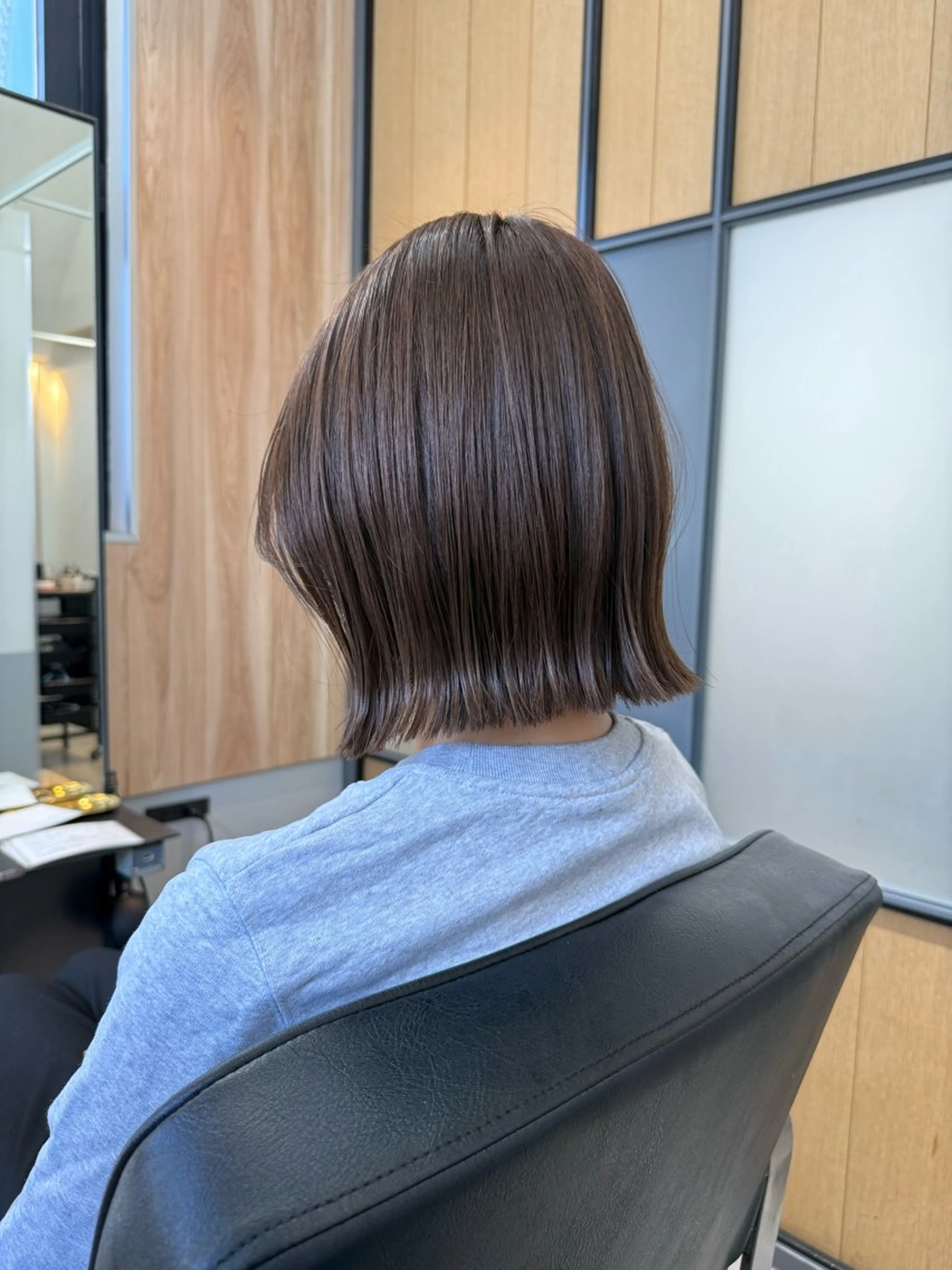 ショート カラー カット ヘアカラー 神戸ボブ✂️ ioe三宮/田 伸佳のヘアスタイル