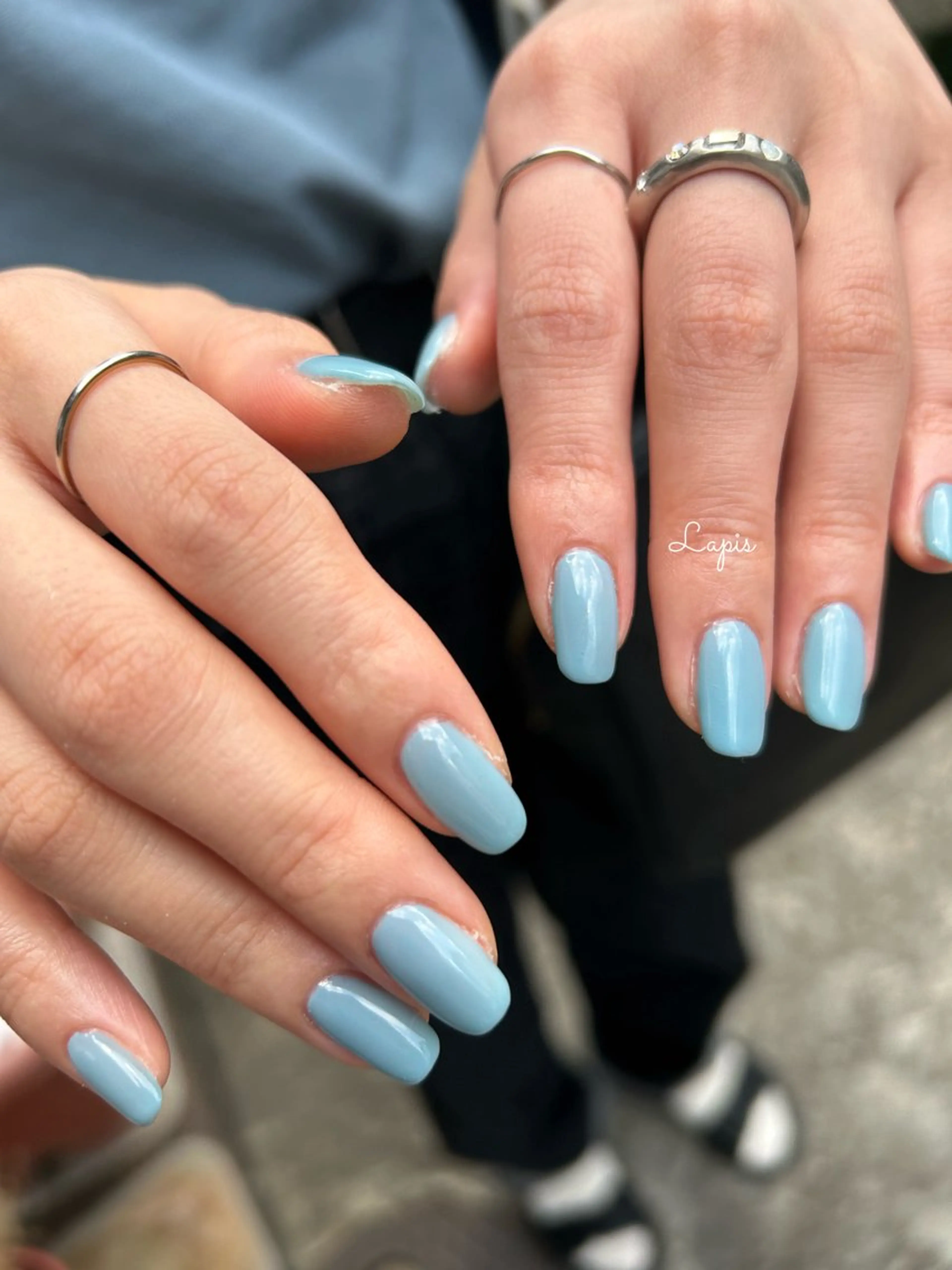 ネイル ハンドネイル Lapis *のネイルデザイン