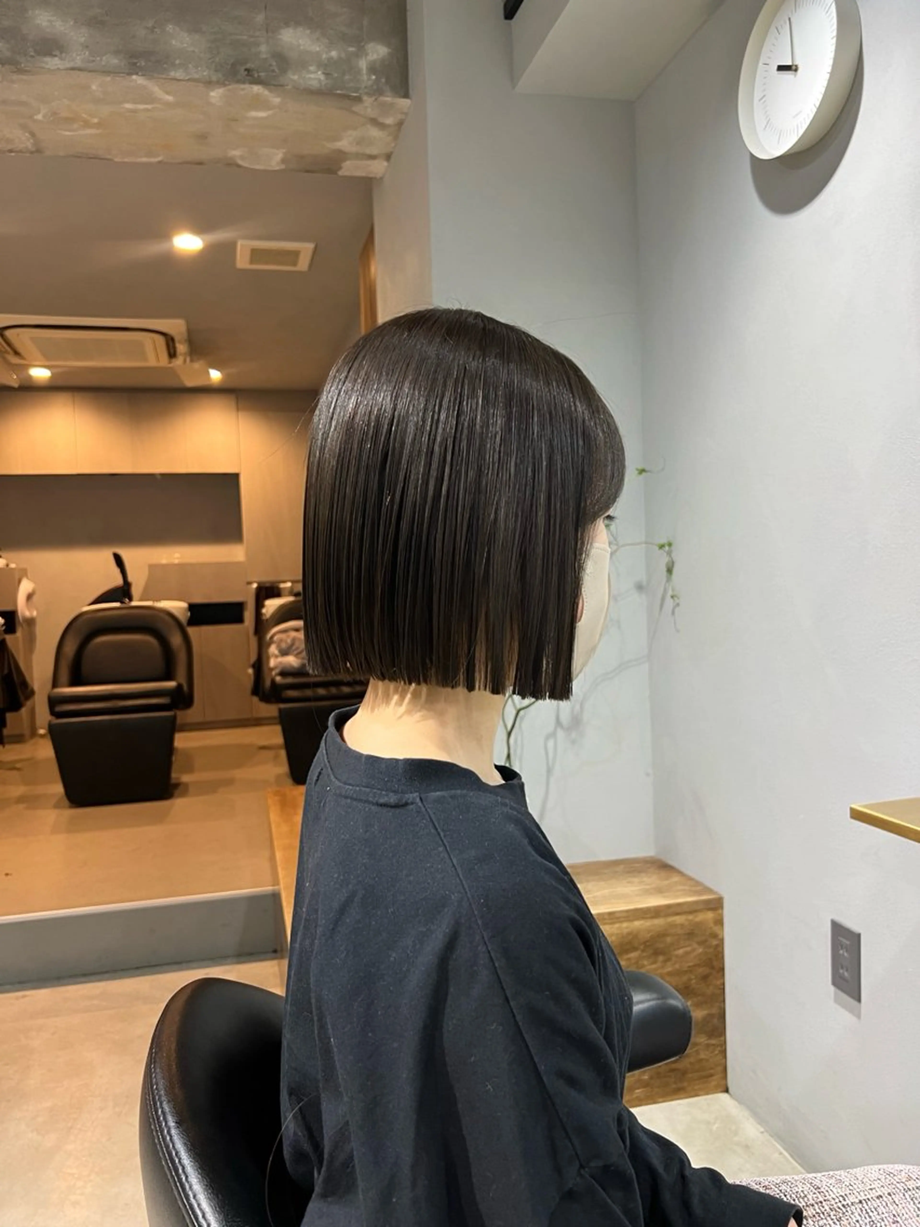 ショート カラー ヘアカラー トリートメント akane/ボブ /オリーブ/ブラウンのヘアスタイル