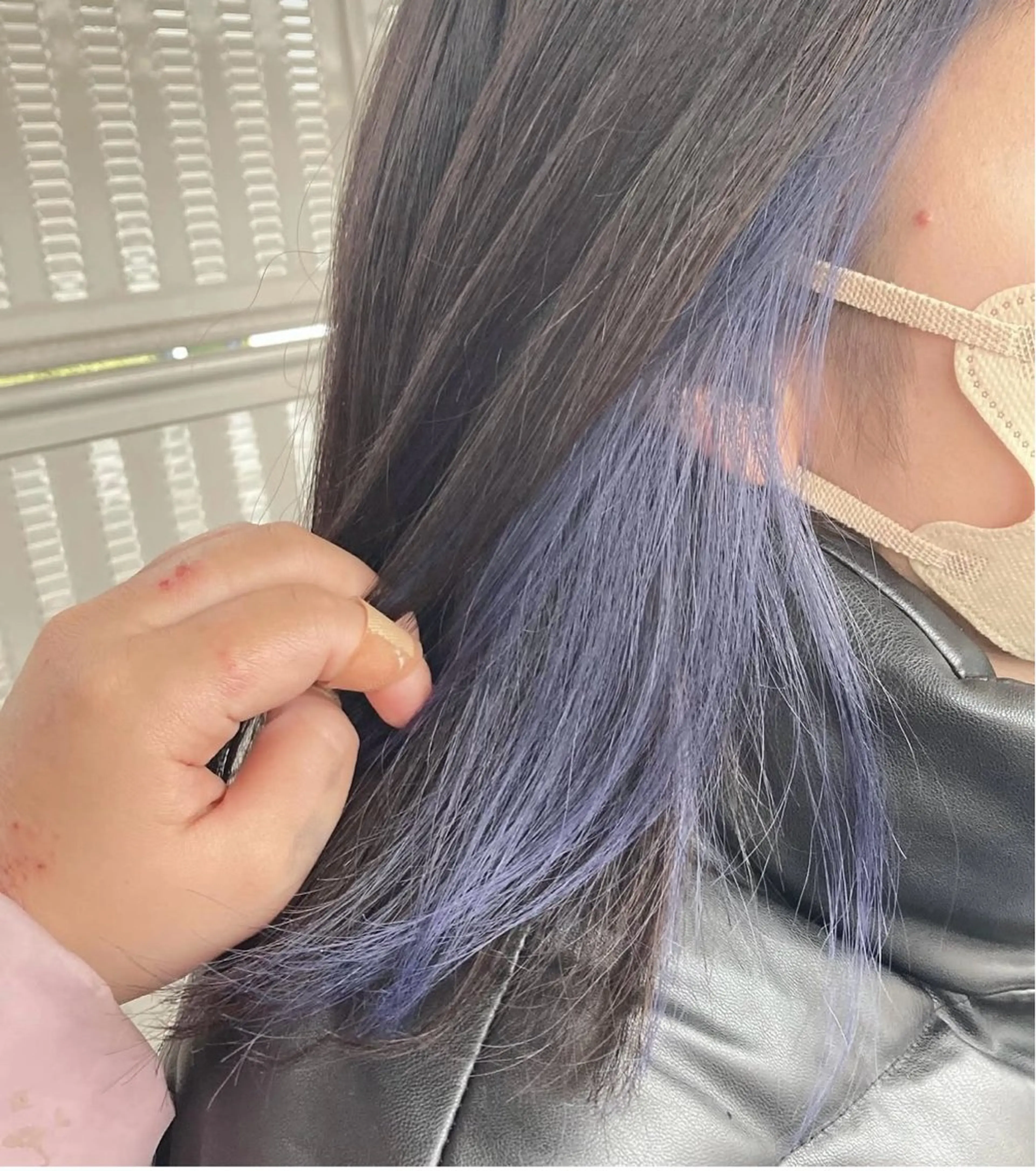 ロング MOLLASALON 浅香山店所属・髪質改善カラー 縮毛矯正🤍辻桃加のヘアスタイル