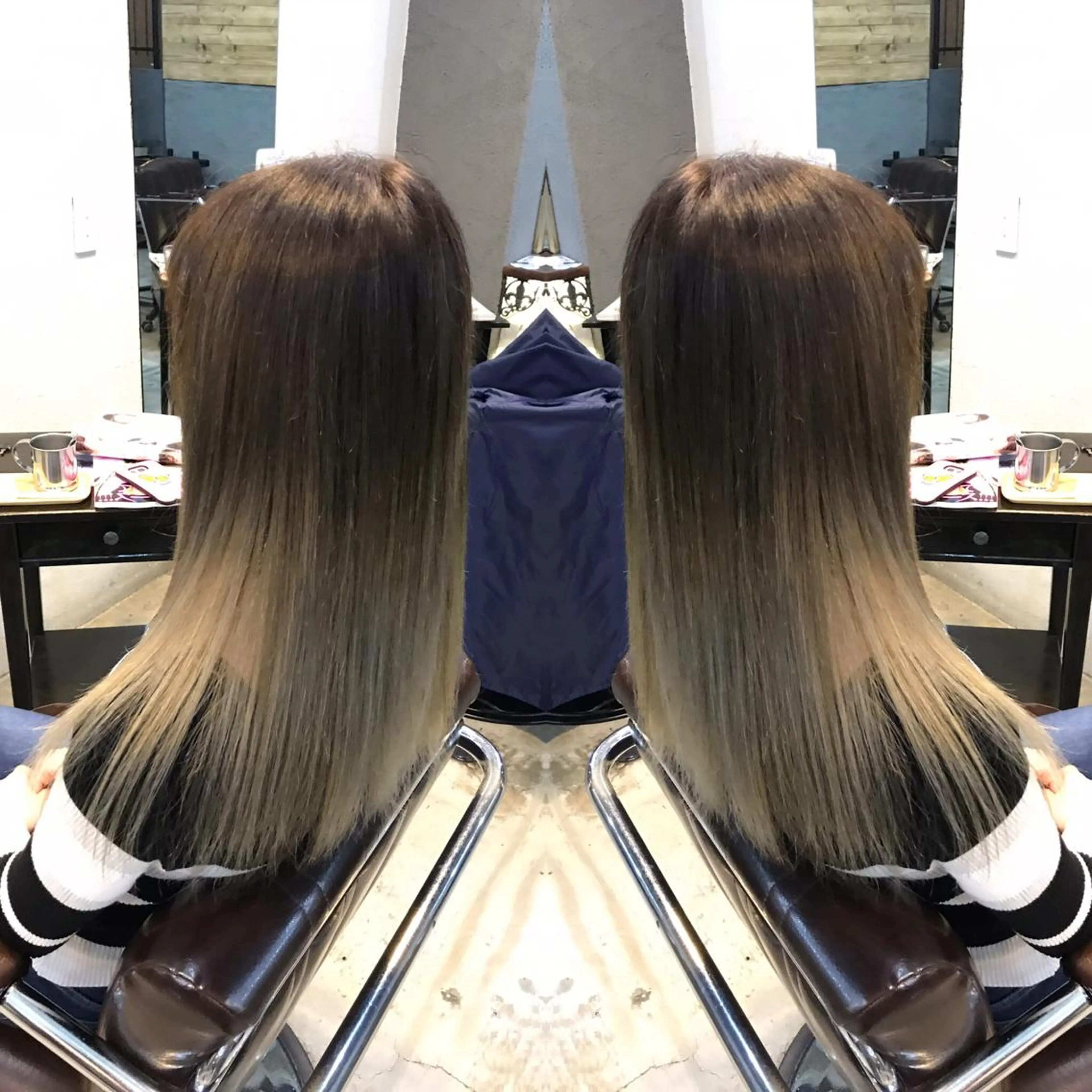 ロング 正分 真美のヘアスタイル