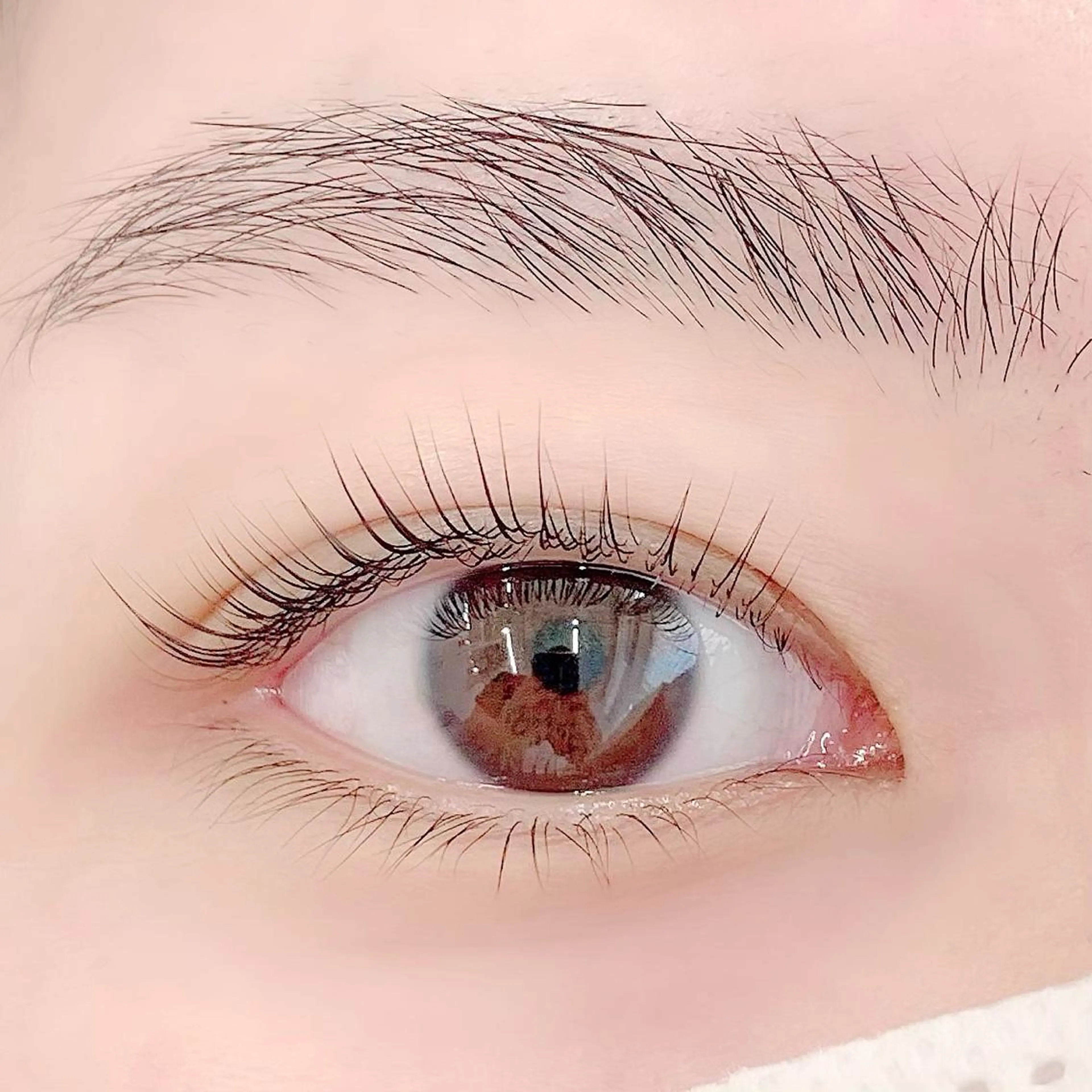 マツエク・マツパ パリジェンヌラッシュリフト BellFlower Aki（眉・まつげ）のマツエク・マツパデザイン