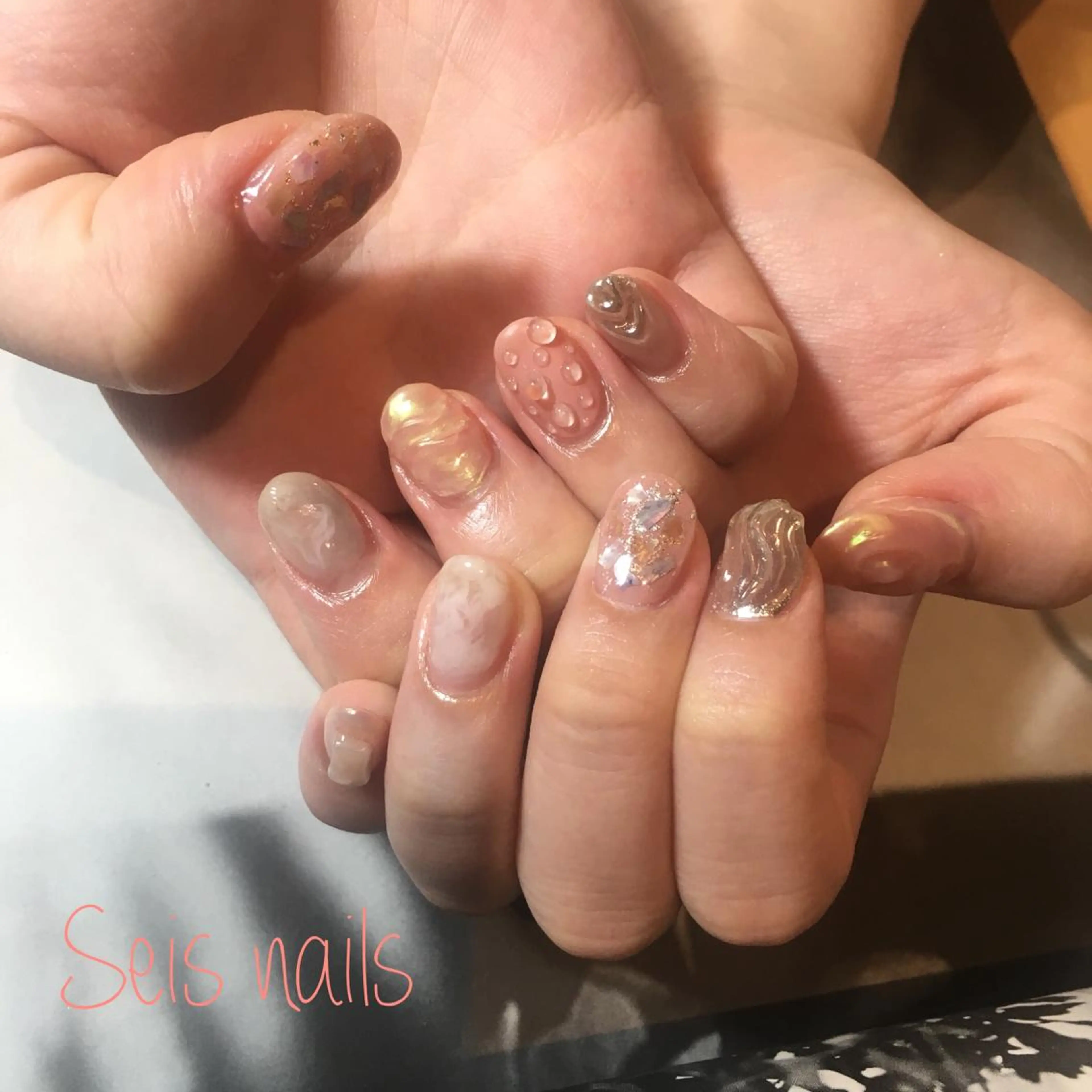 ネイル ハンドネイル Seis Shihoのネイルデザイン