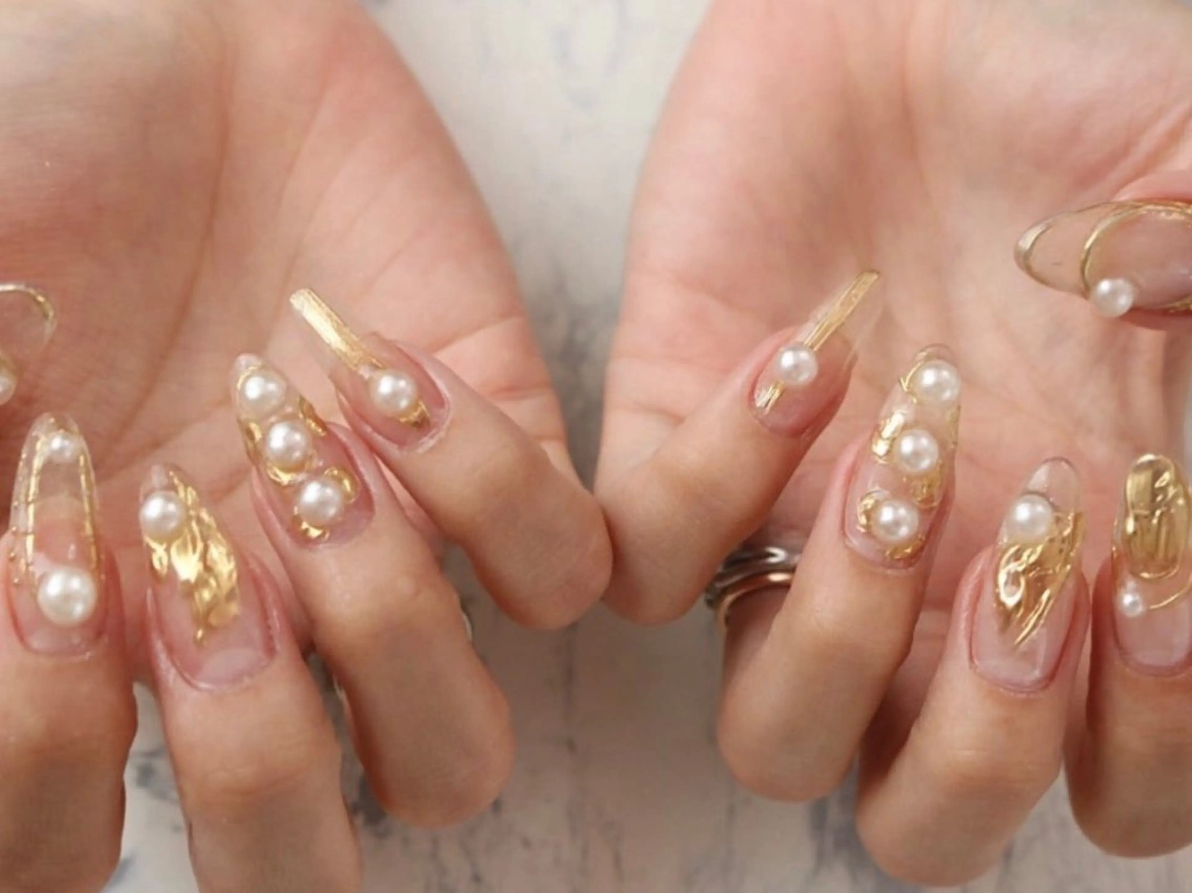 ネイル ニュアンスネイル Beauty Salon LUMIAS <ビューティーサロン ルミアス>所属・LUMIAS 🪽 Miyuki.のネイルデザイン