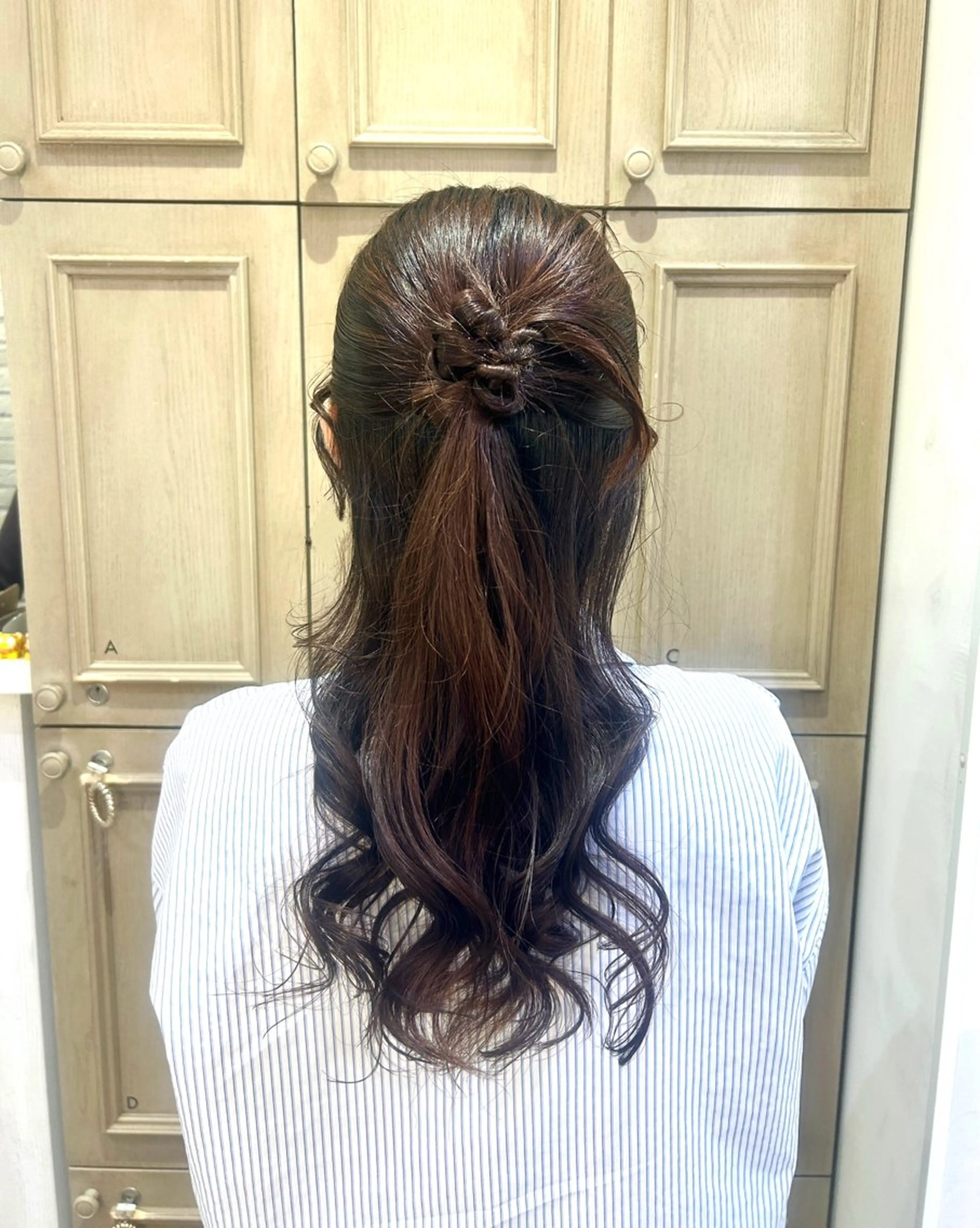 ヘアアレンジ 🎀透明感カラー🎀 ヘアメ／mikotoのヘアスタイル